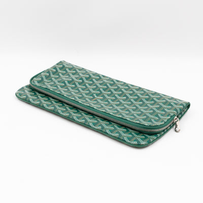 Sainte-Marie MM Foldable Clutch Goyardine Green