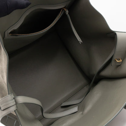 Phantom Medium Luggage Grey Suede Leather