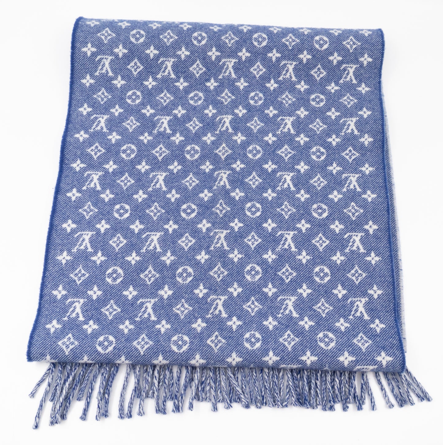 Denimbellished City Scarf Blue