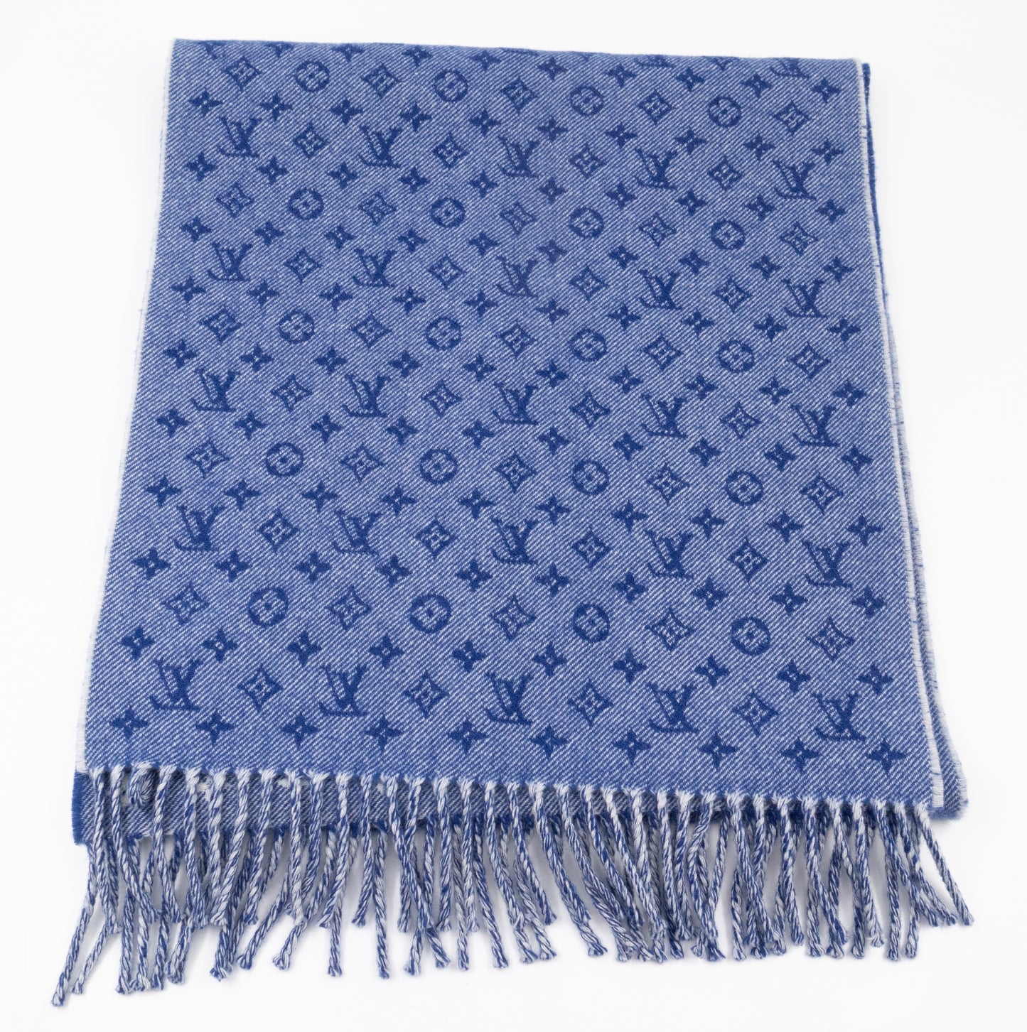 Denimbellished City Scarf Blue