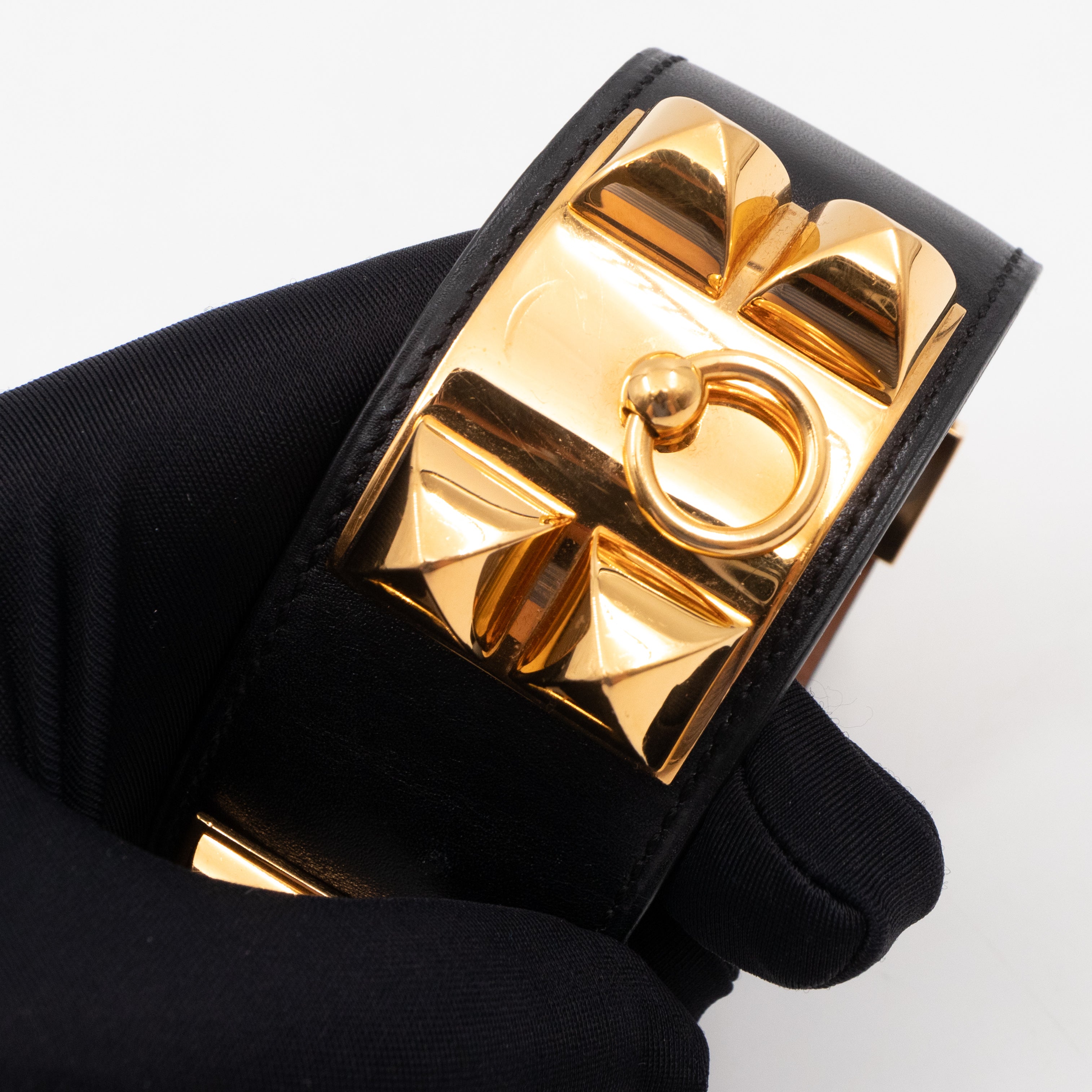 Collier de Chien Black & Gold Bracelet
