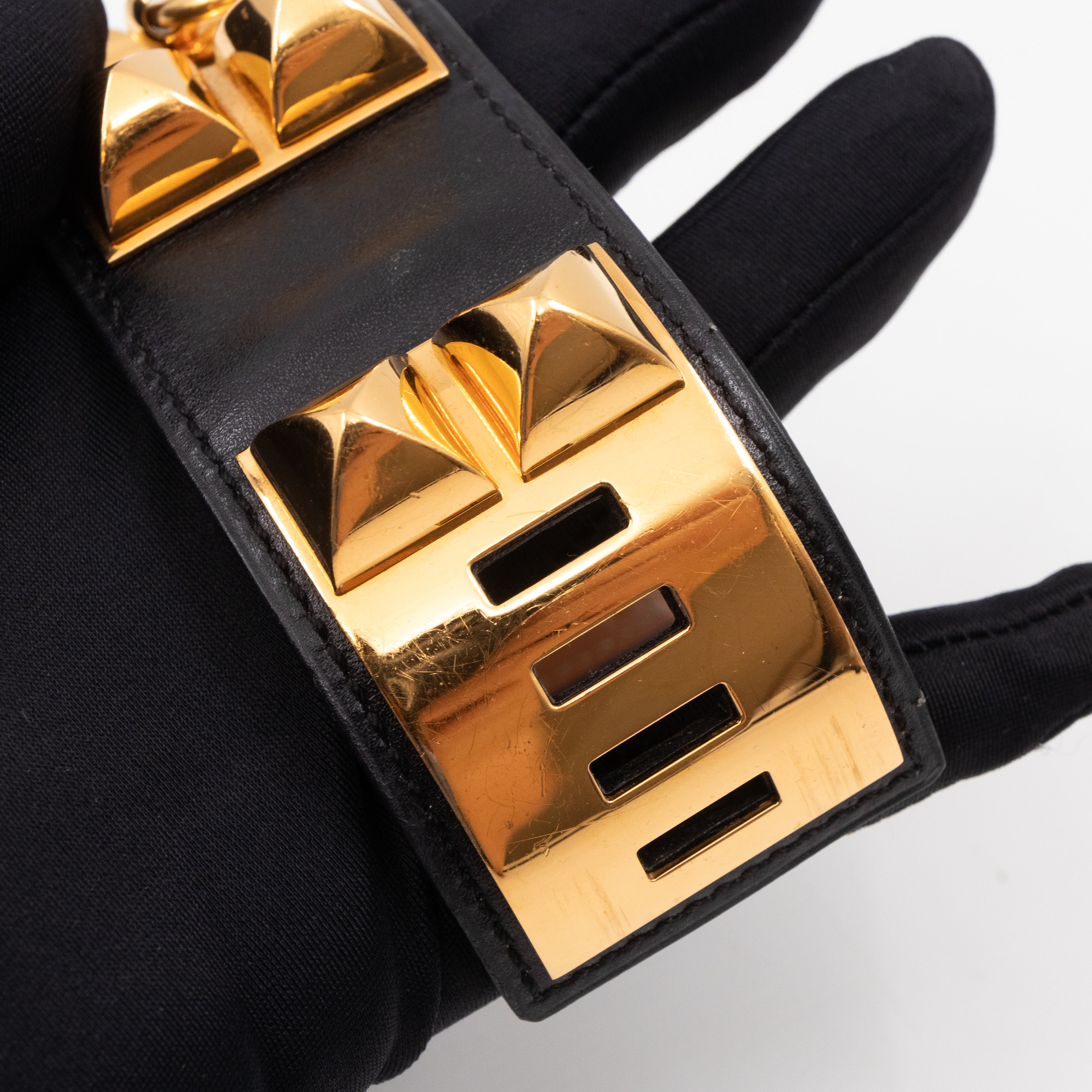 Collier de Chien Black & Gold Bracelet