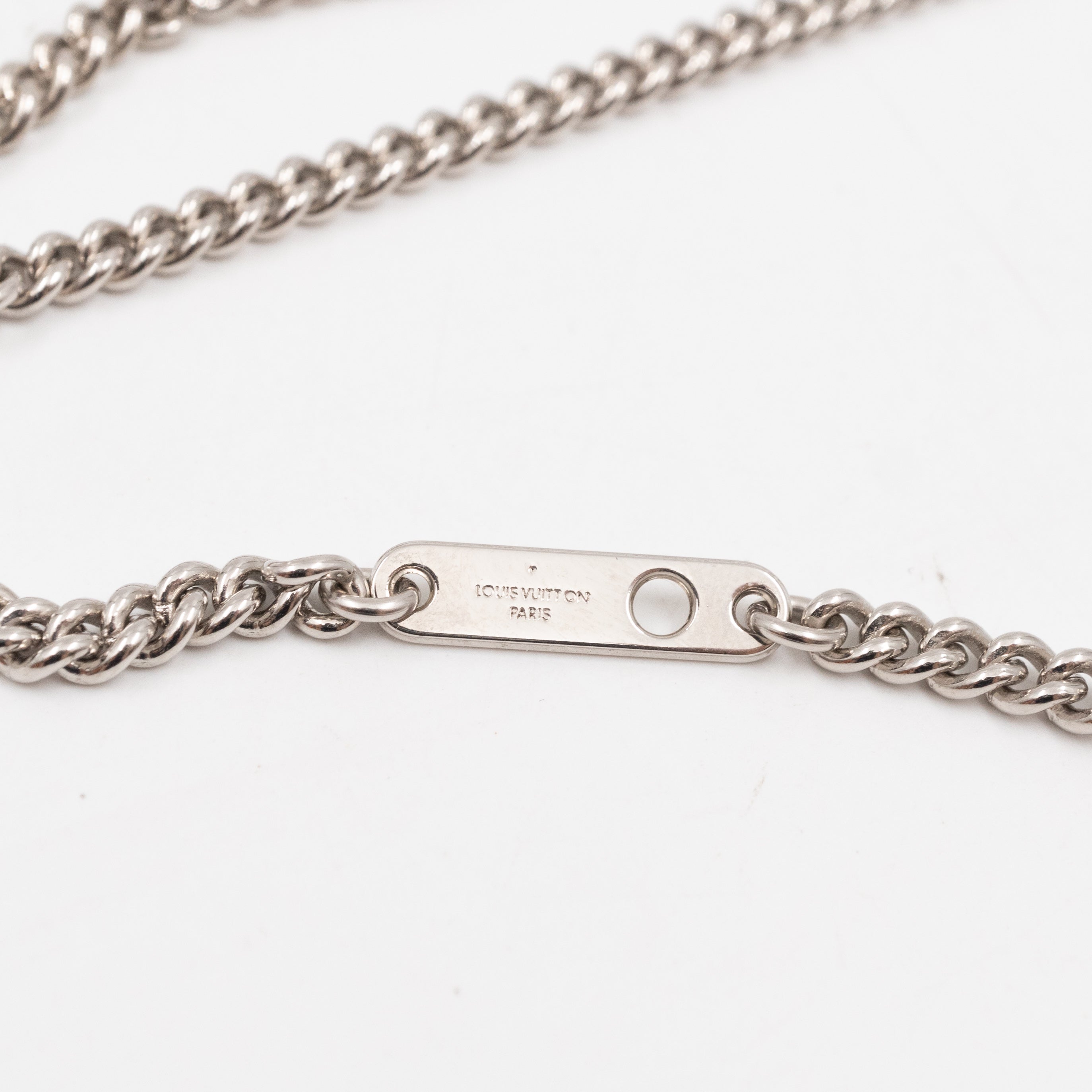 Monogram Eclipse Plate Necklace