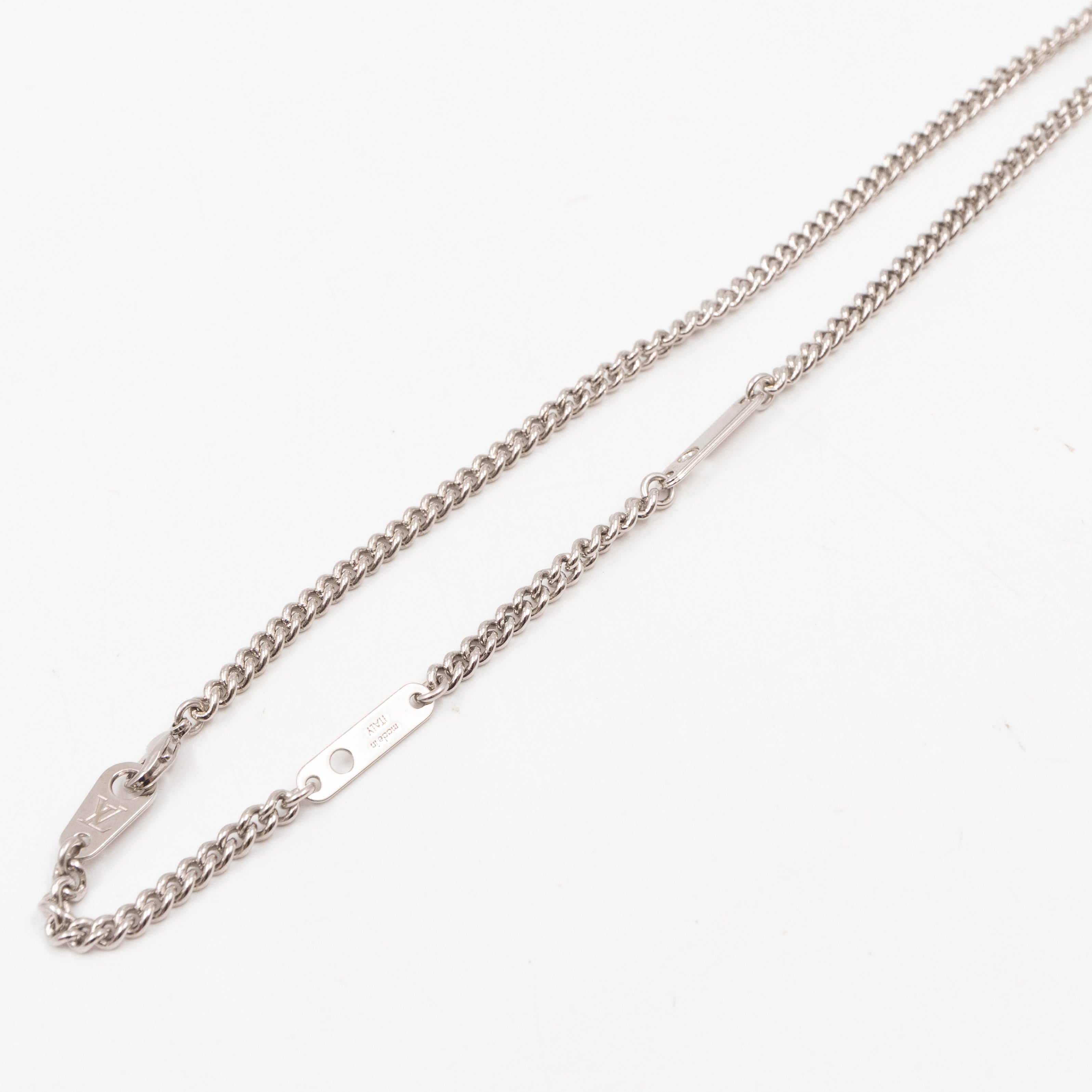 Monogram Eclipse Plate Necklace