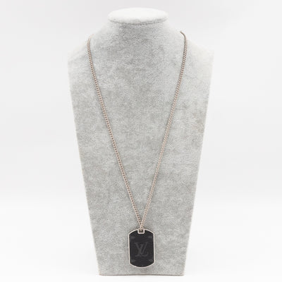 Monogram Eclipse Plate Necklace