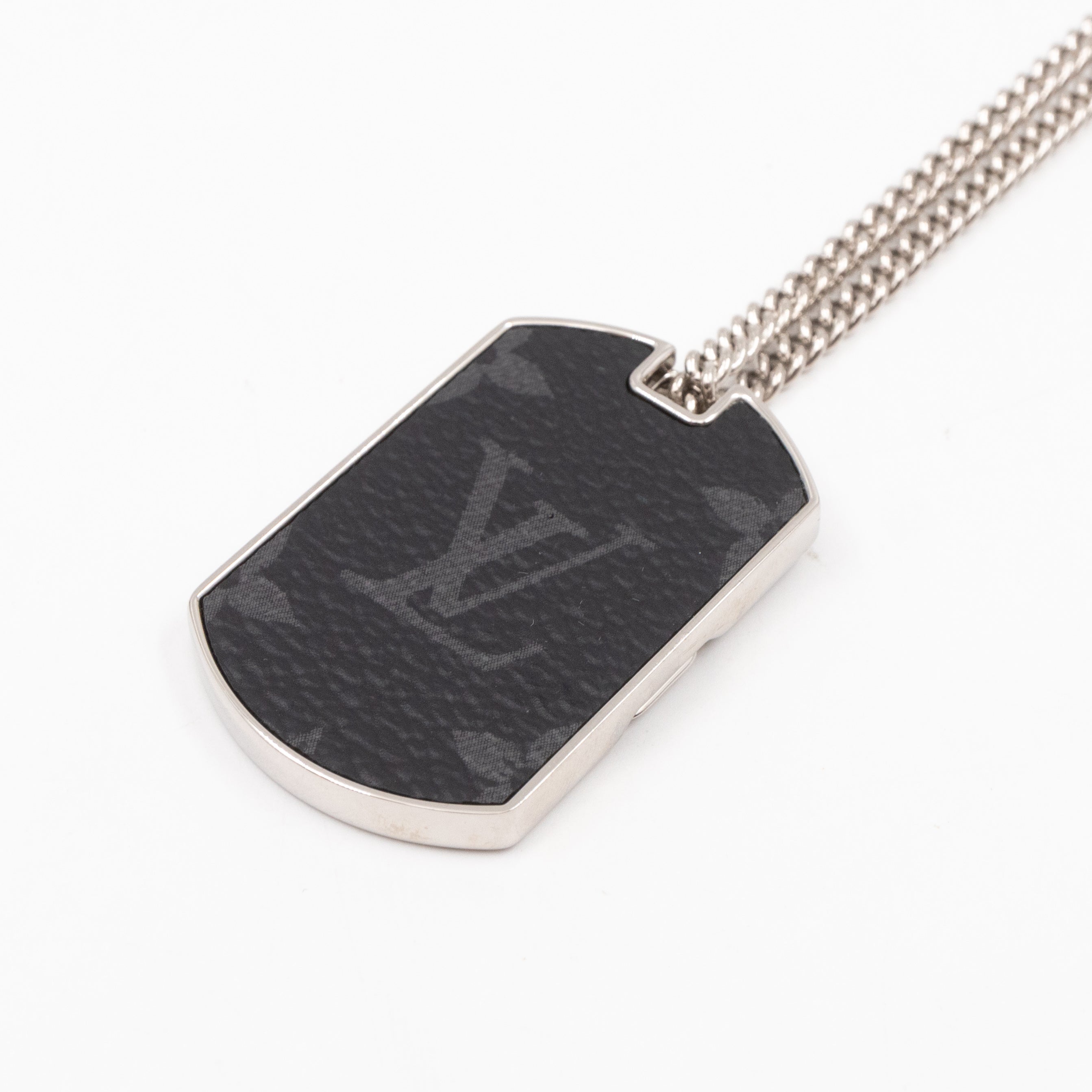 Monogram Eclipse Plate Necklace