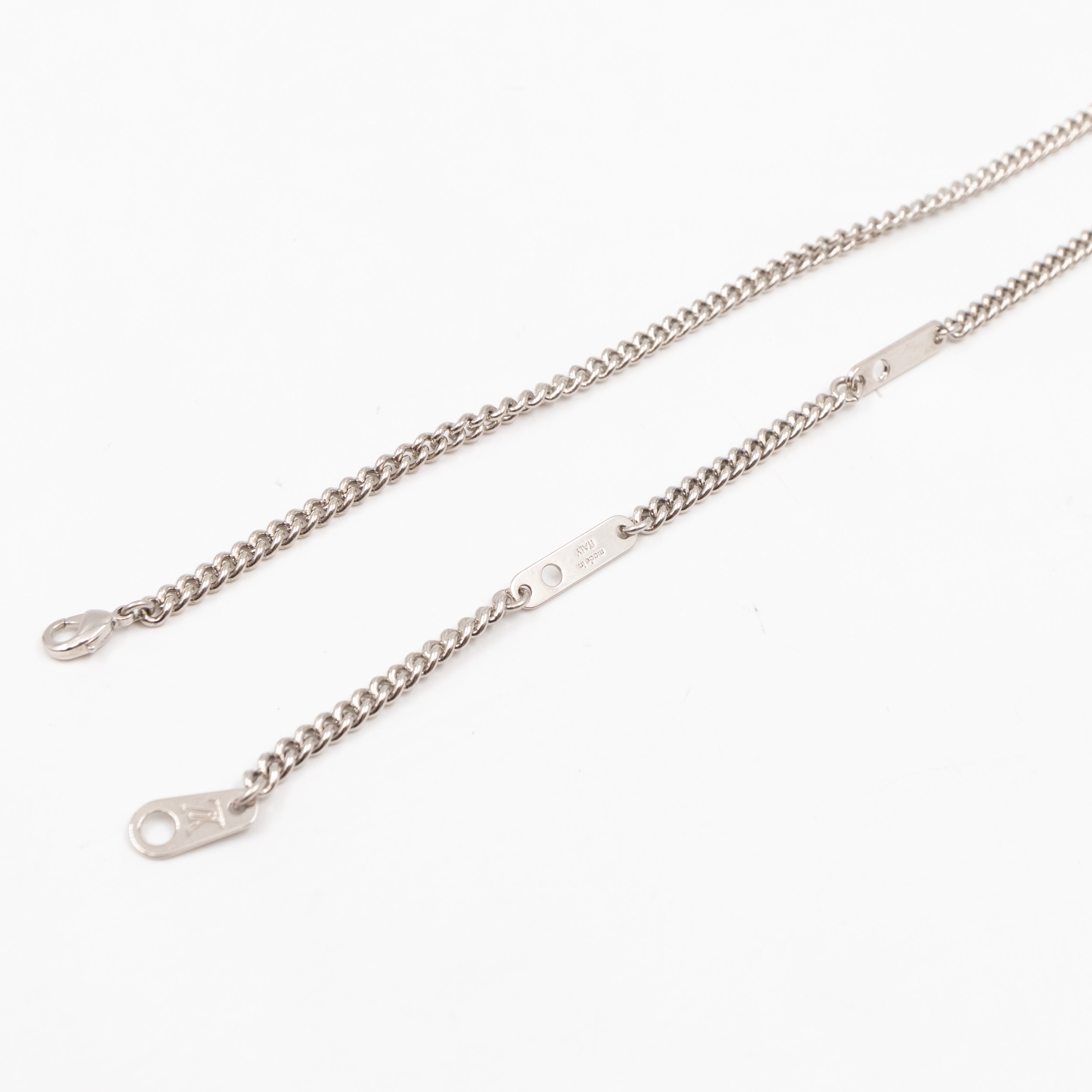 Monogram Eclipse Plate Necklace