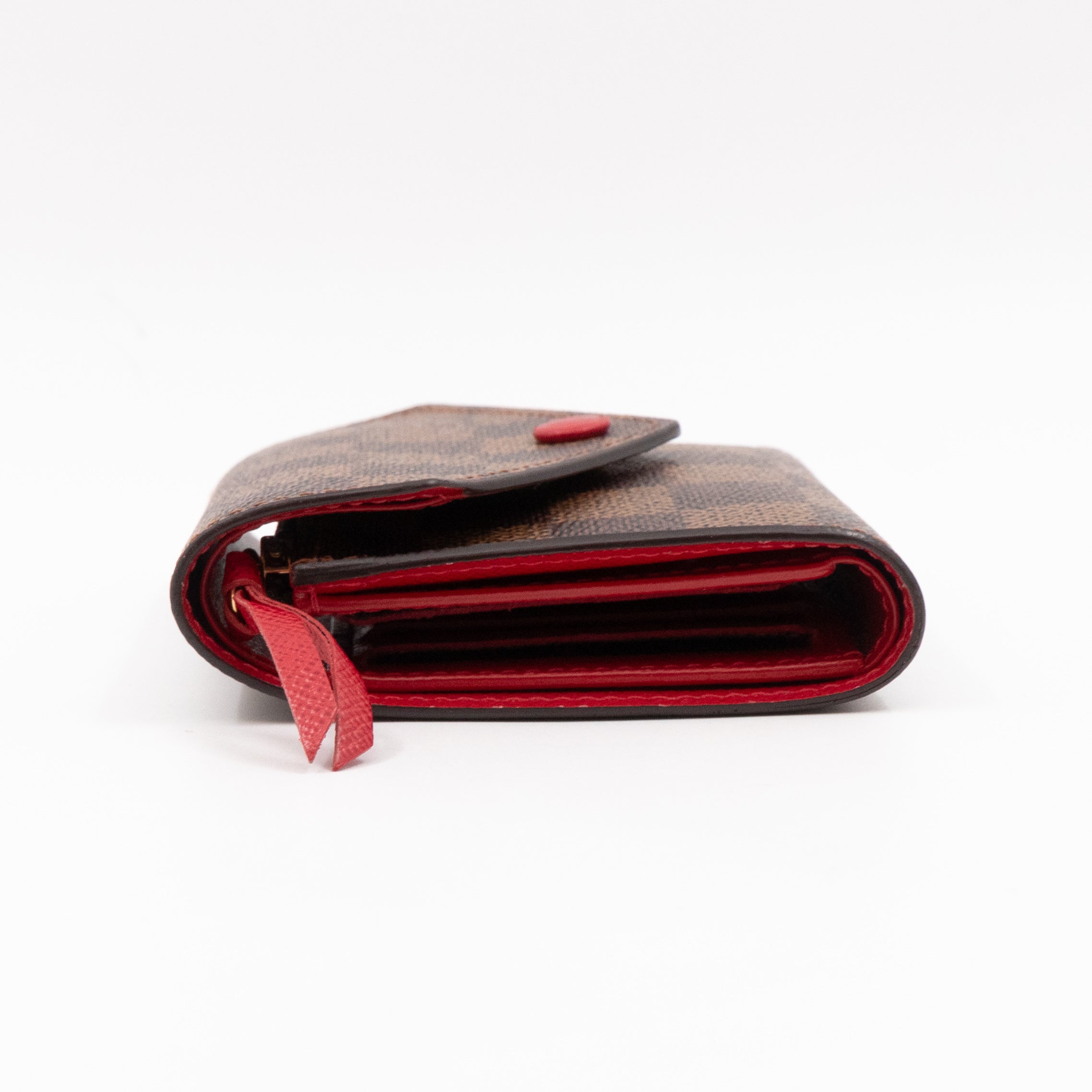 Victorine Wallet Damier Ebene Fuchsia