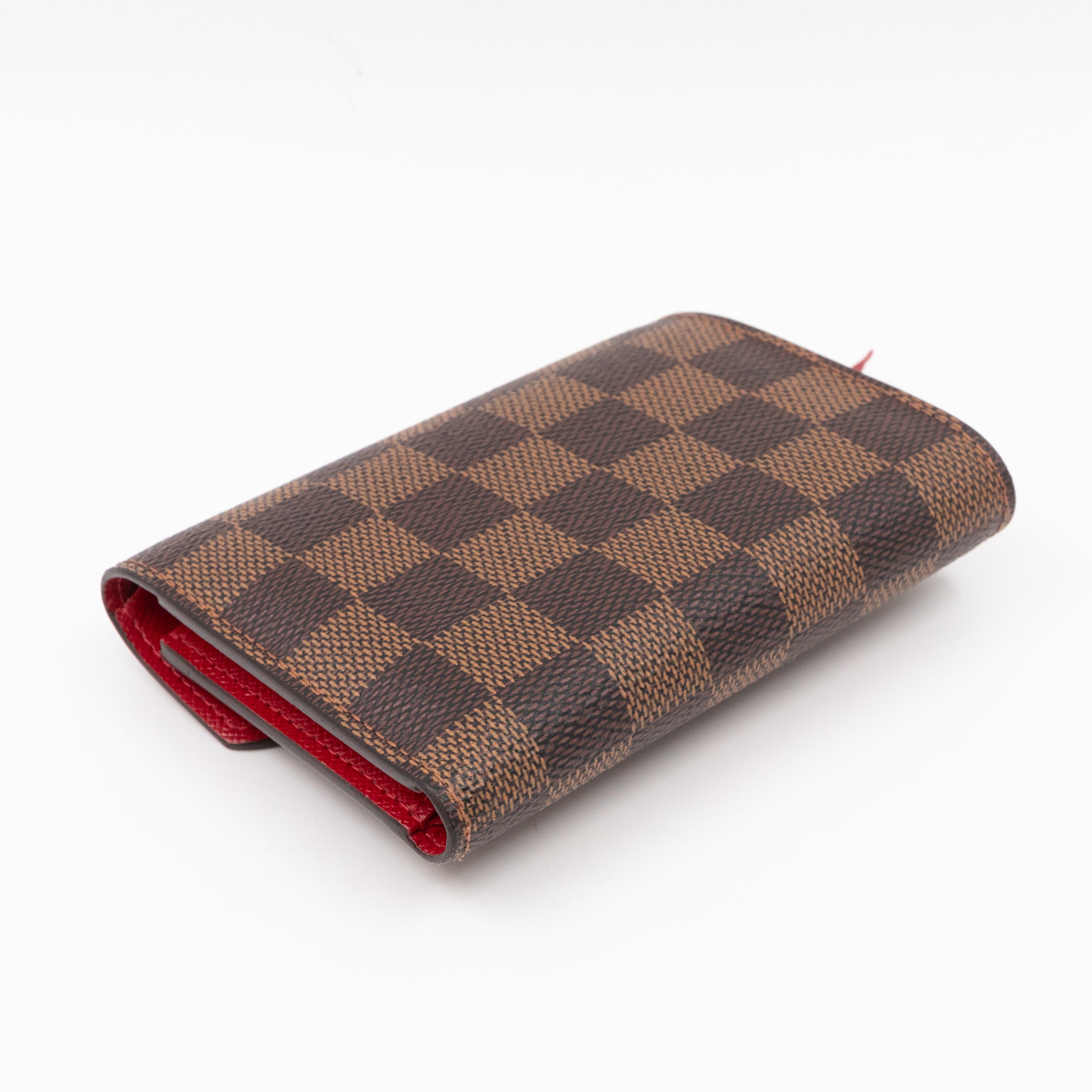 Victorine Wallet Damier Ebene Fuchsia