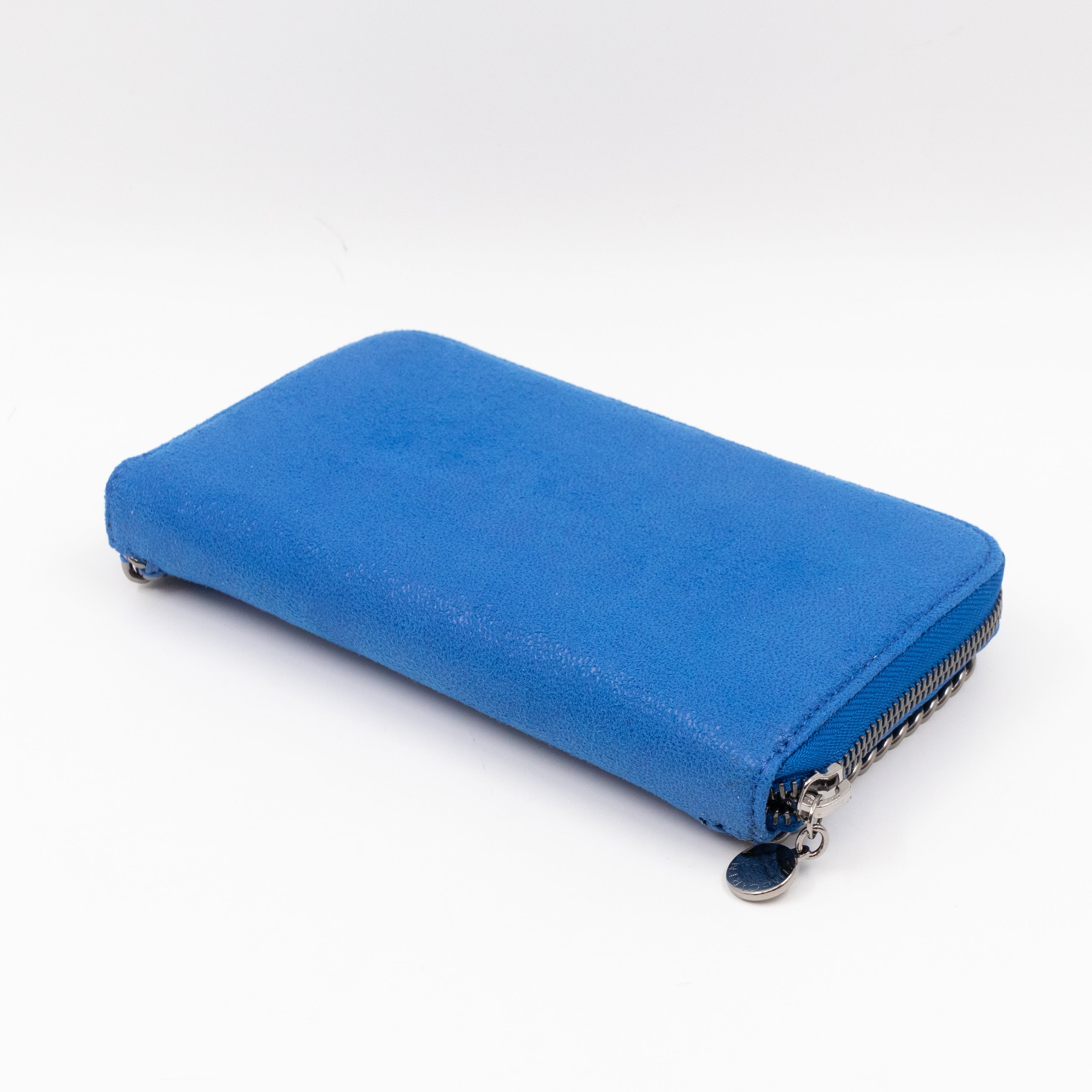 Falabella Zip Continental Wallet Blue