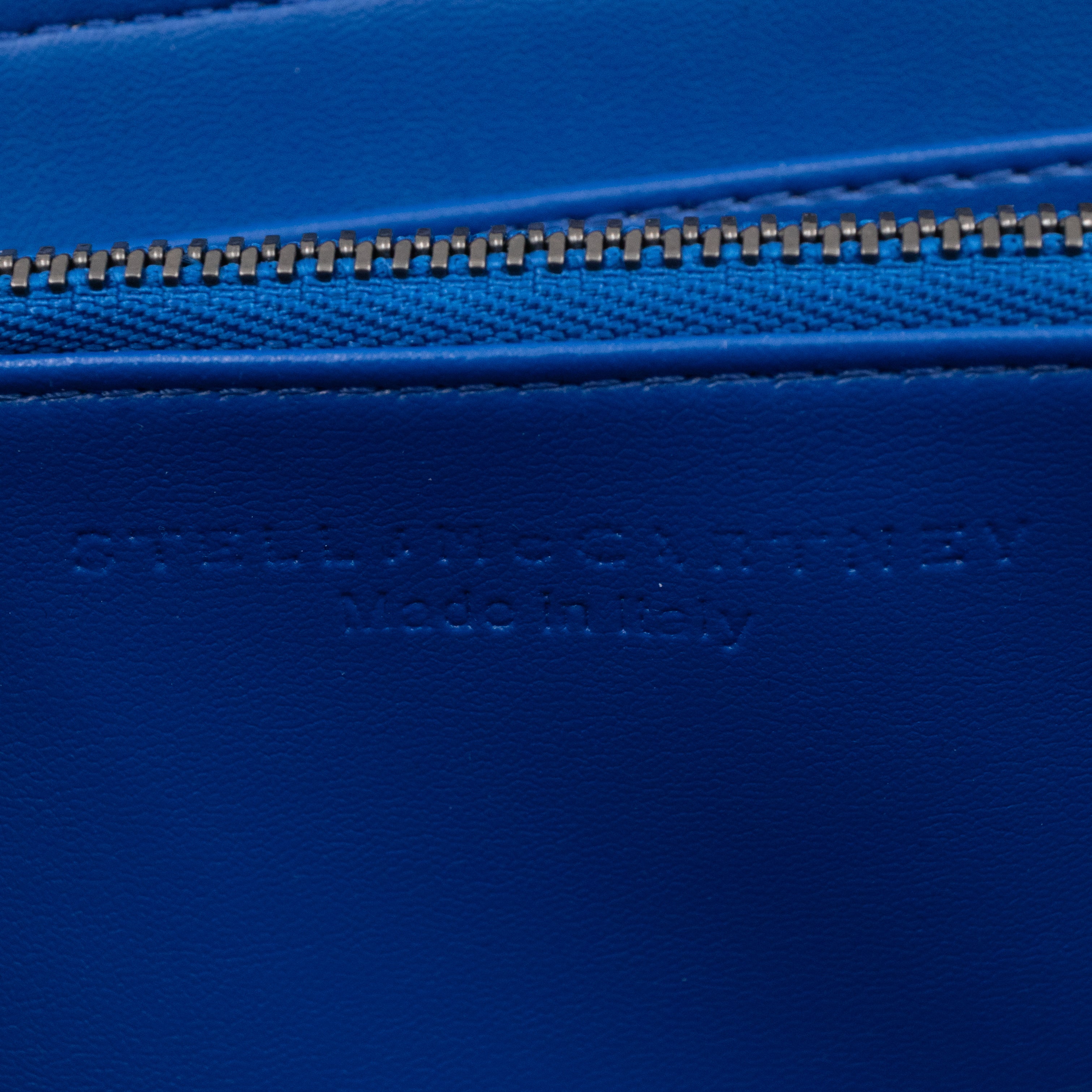 Falabella Zip Continental Wallet Blue