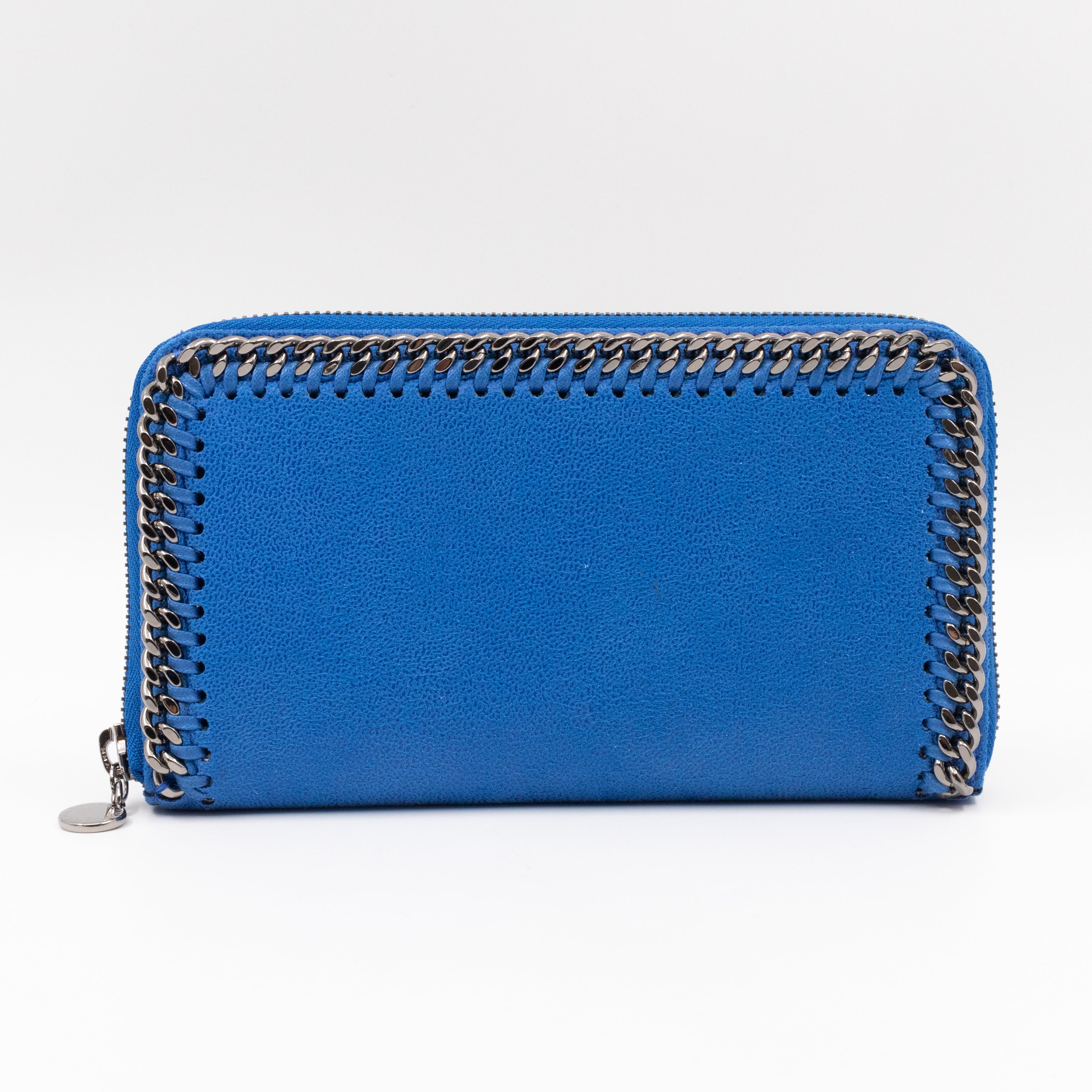 Falabella Zip Continental Wallet Blue
