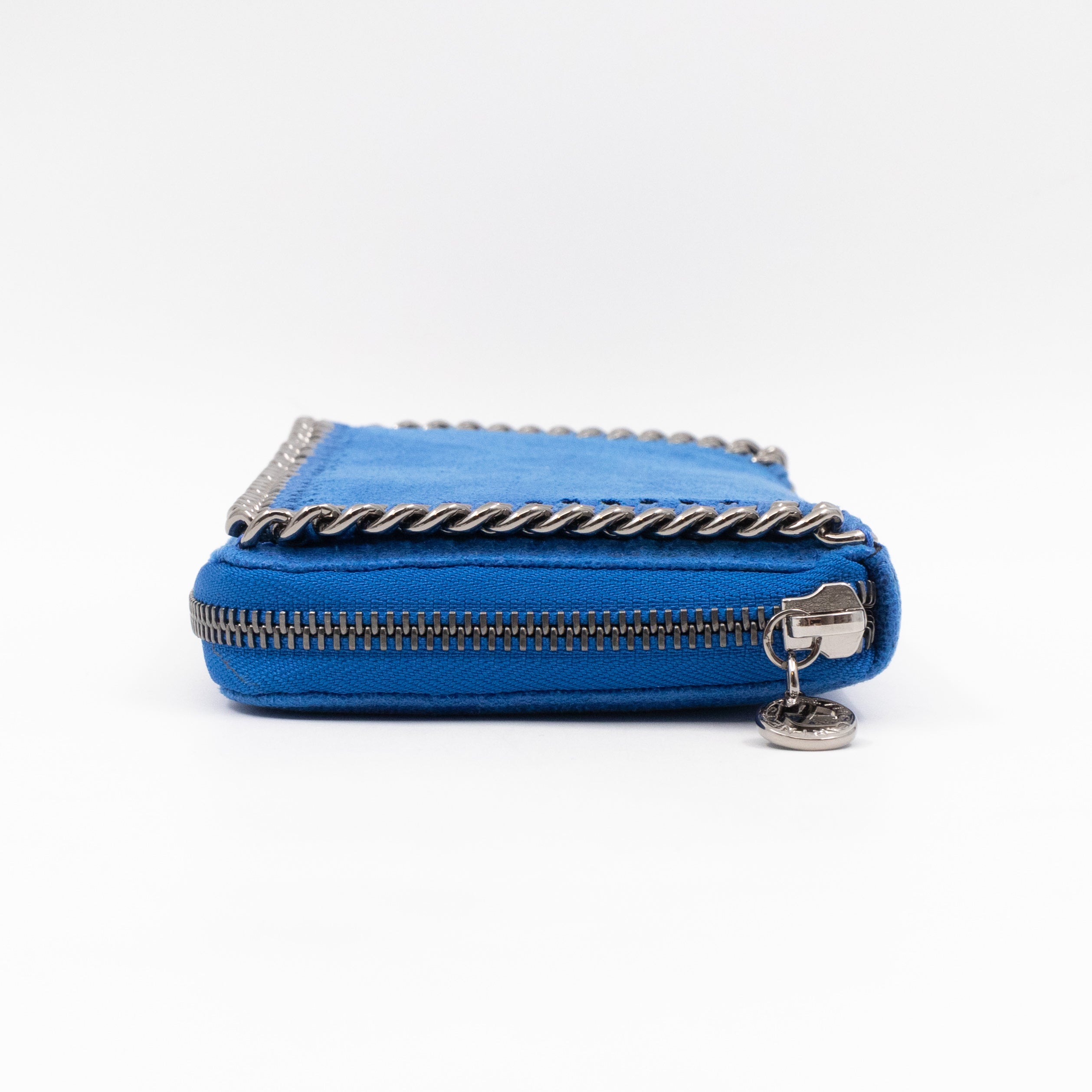 Falabella Zip Continental Wallet Blue