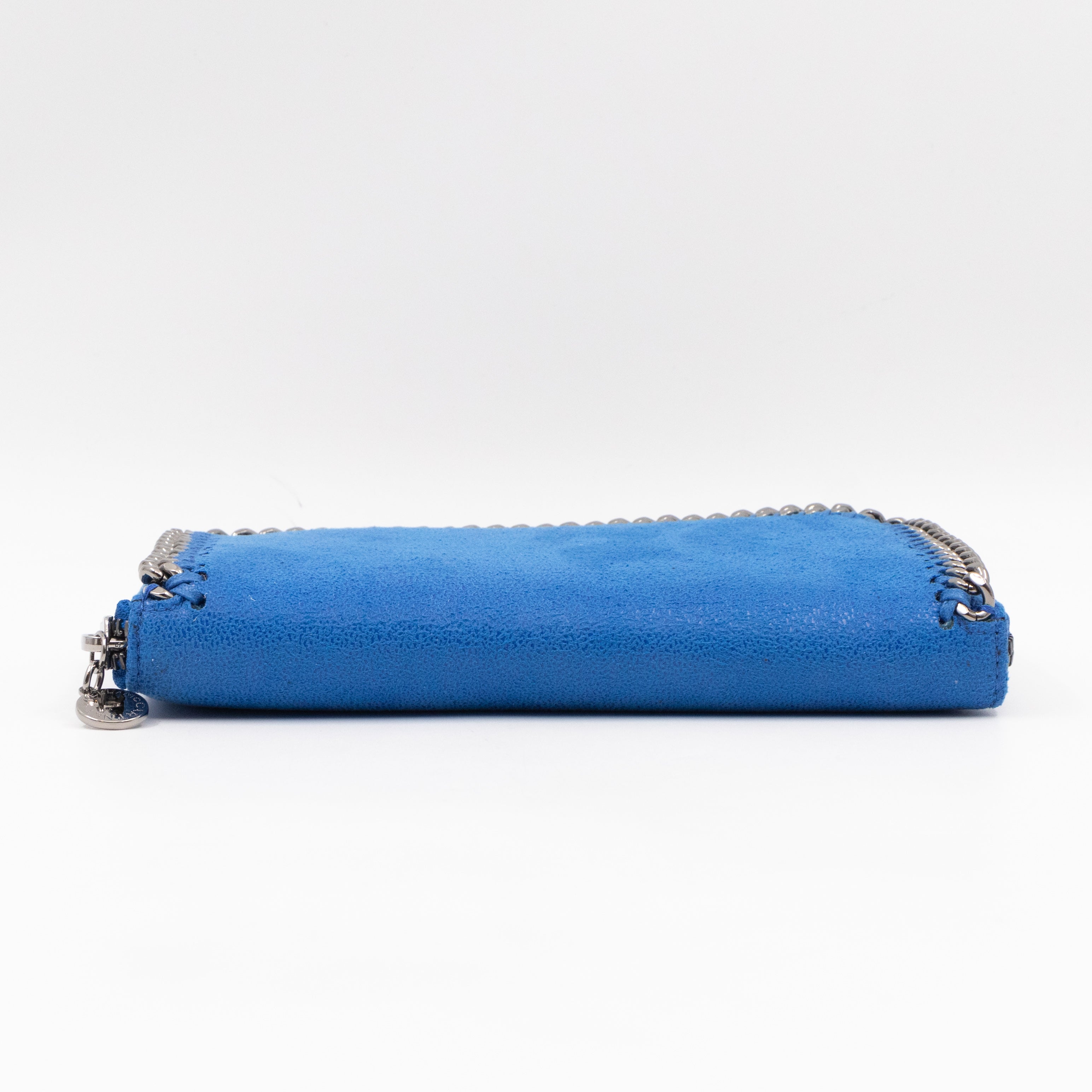 Falabella Zip Continental Wallet Blue