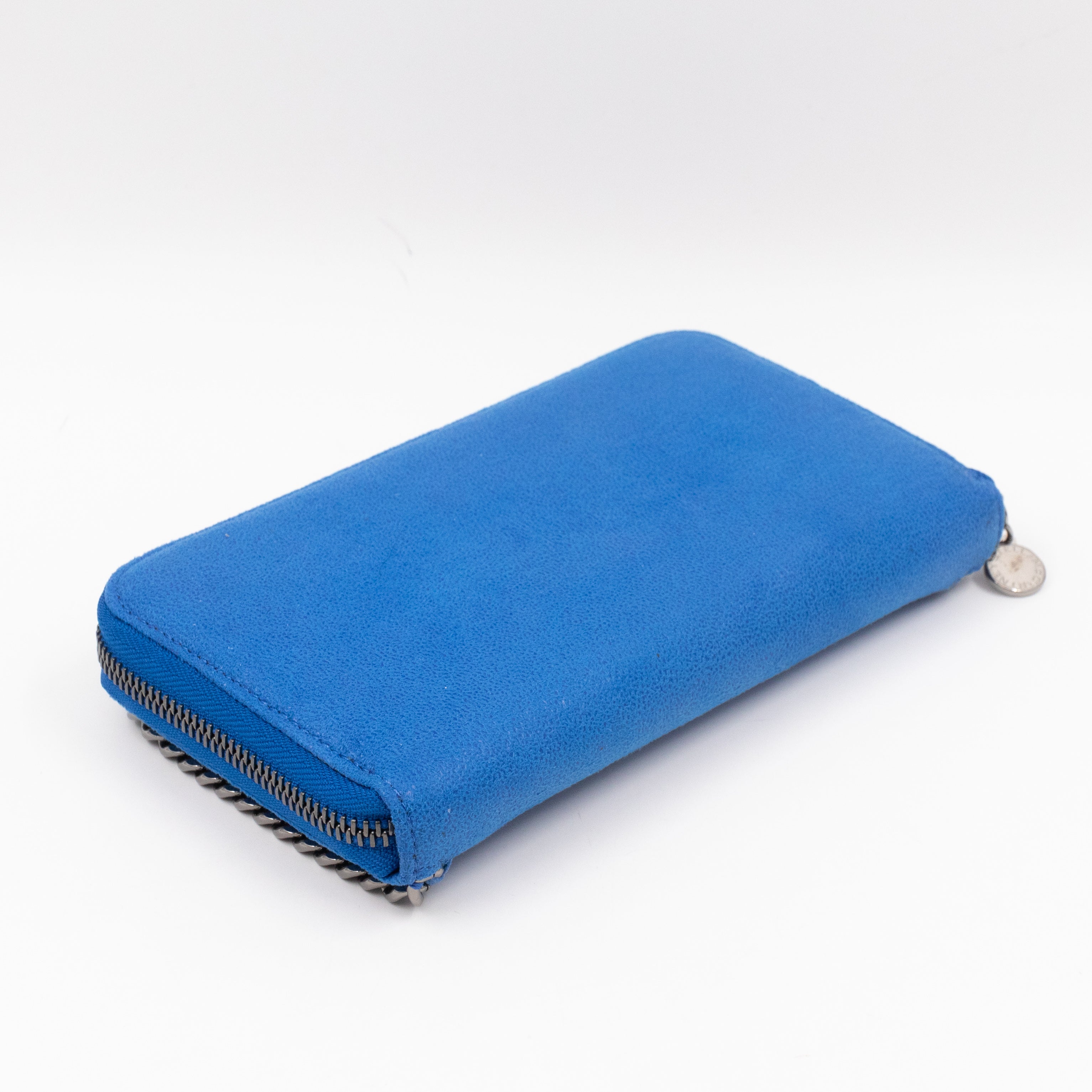 Falabella Zip Continental Wallet Blue