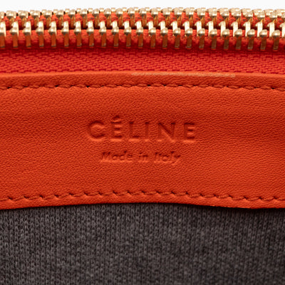 Trio Bag Orange Leather