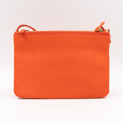 Trio Bag Orange Leather