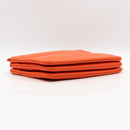 Trio Bag Orange Leather