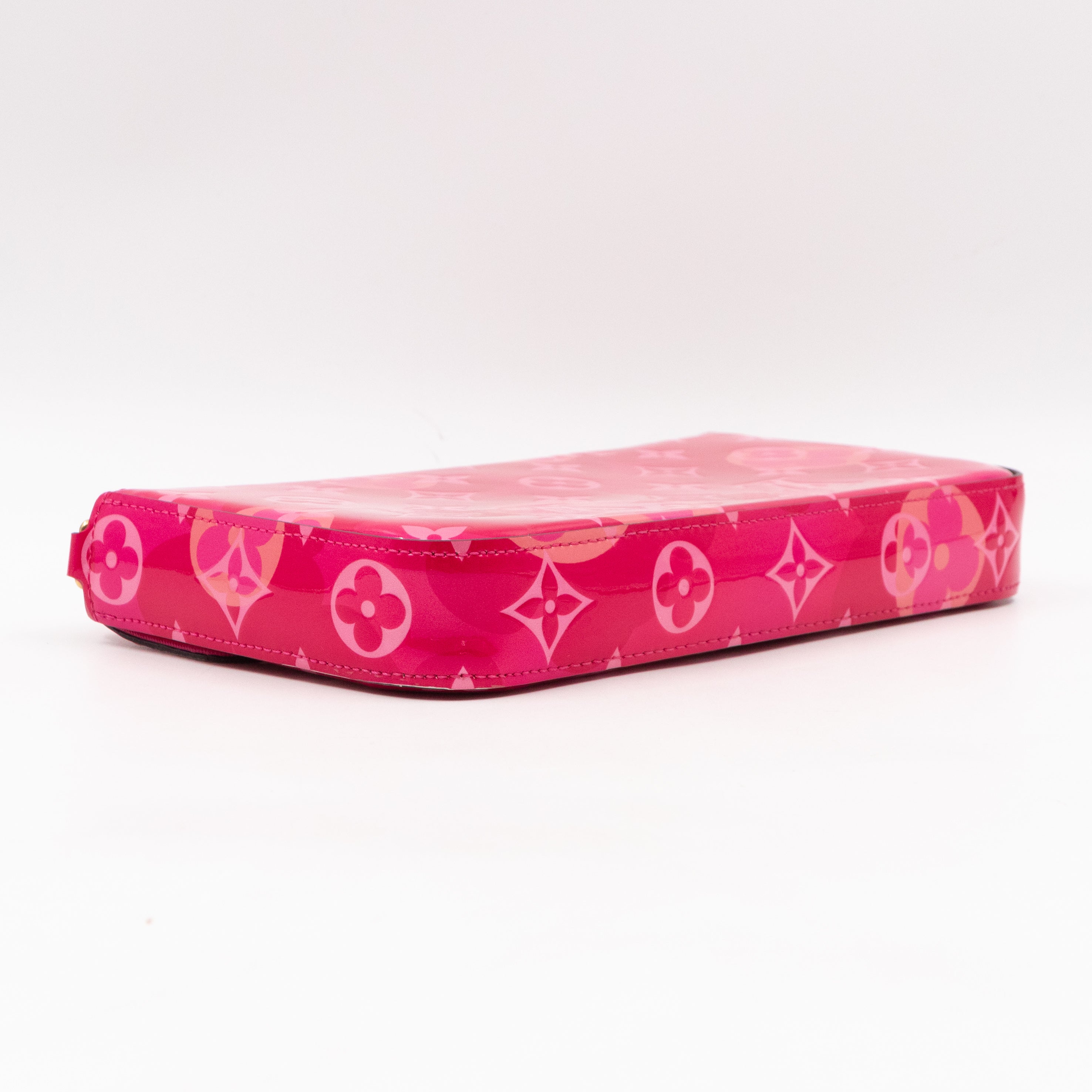 Pochette Felicie Vernis Valentine Fuchsia