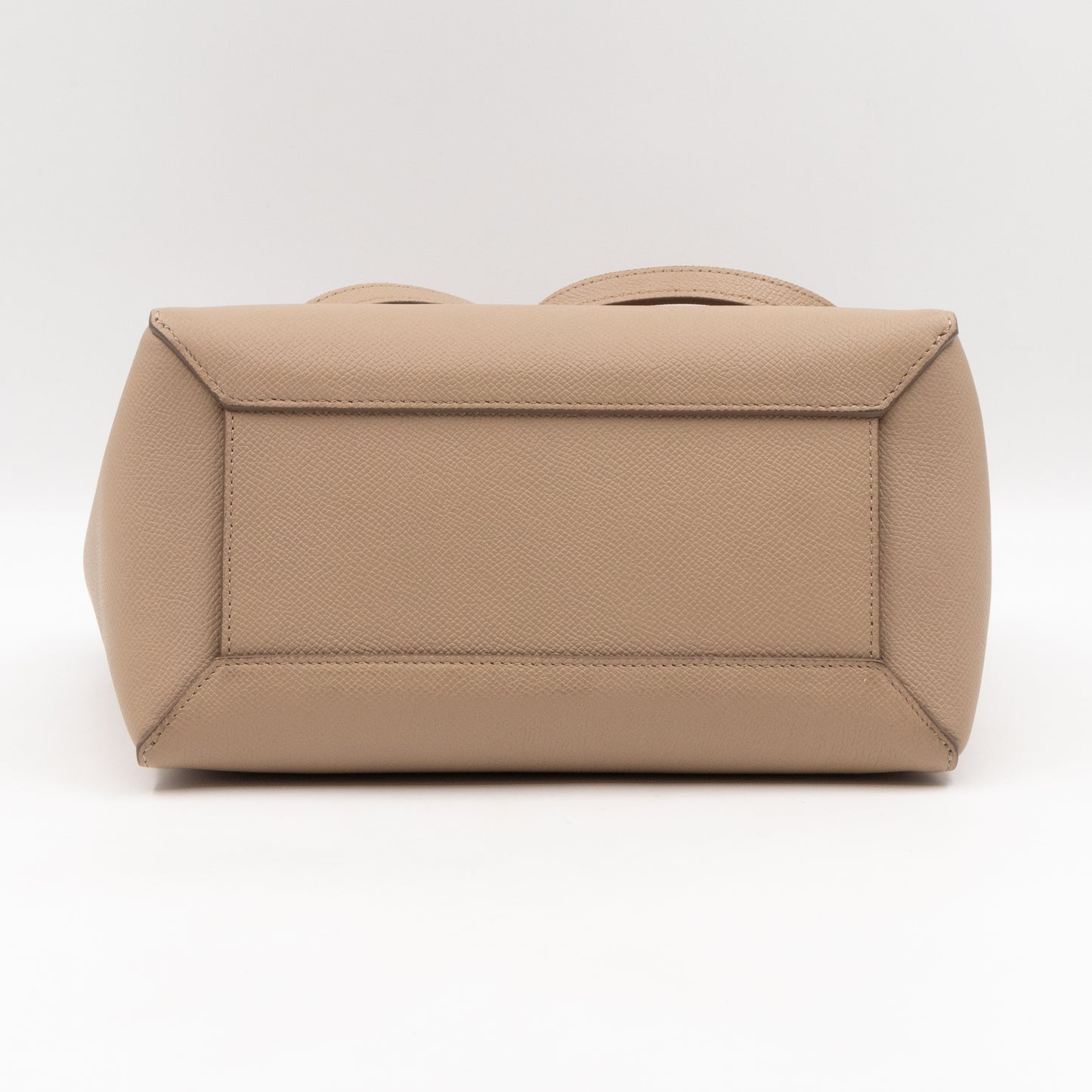 Micro Belt Bag Light Taupe Leather