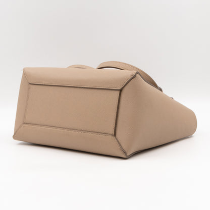 Micro Belt Bag Light Taupe Leather