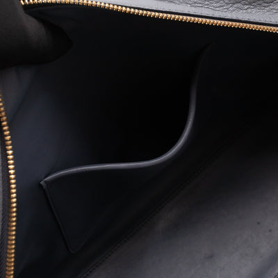 Amazona 36 Handbag Grey Leather