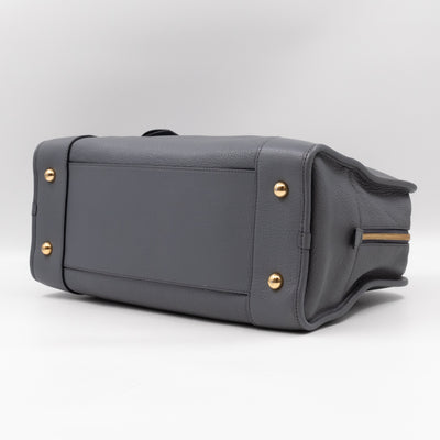 Amazona 36 Handbag Grey Leather