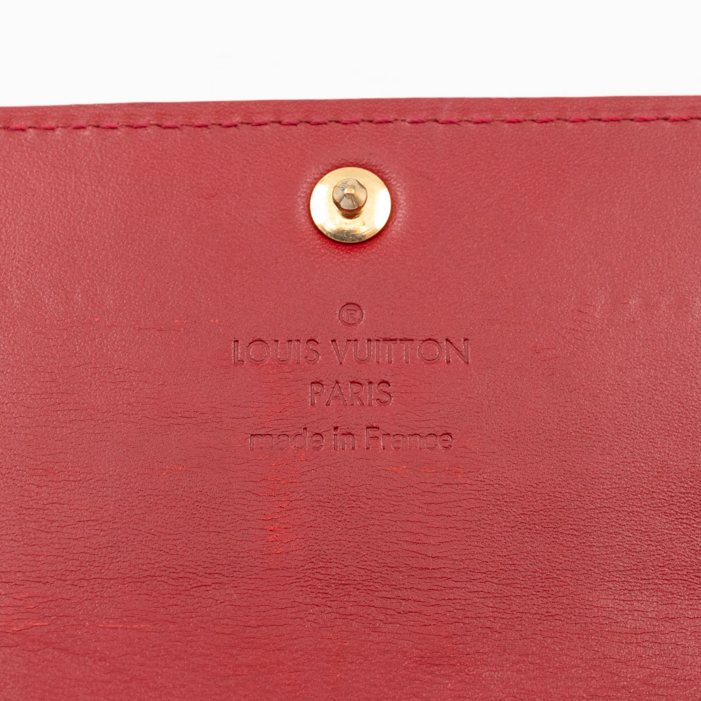 Sarah Wallet Monogram Pomme d'Amour Vernis