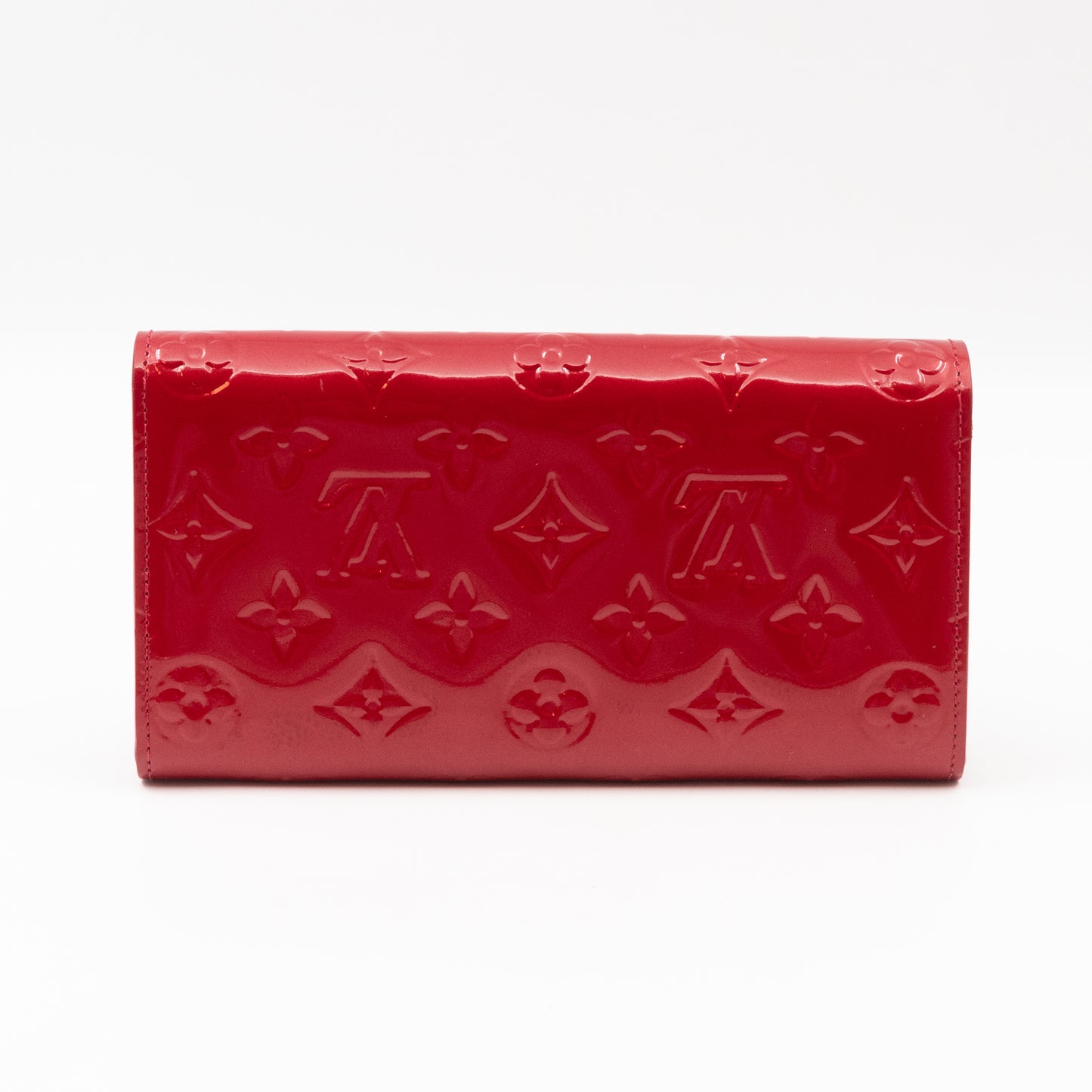 Sarah Wallet Monogram Pomme d'Amour Vernis