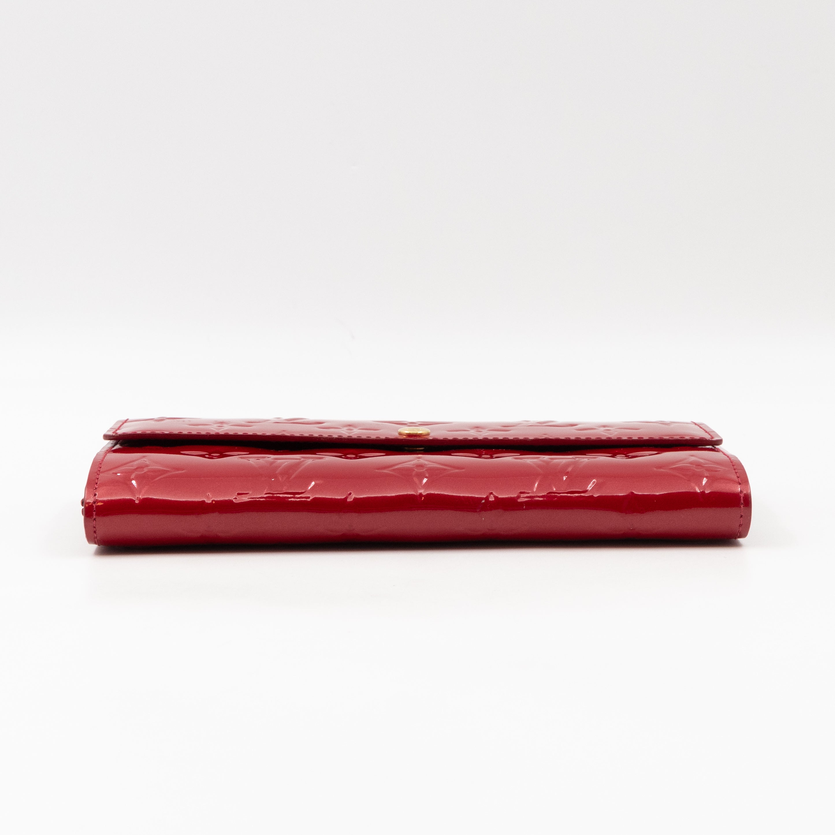 Sarah Wallet Monogram Pomme d'Amour Vernis