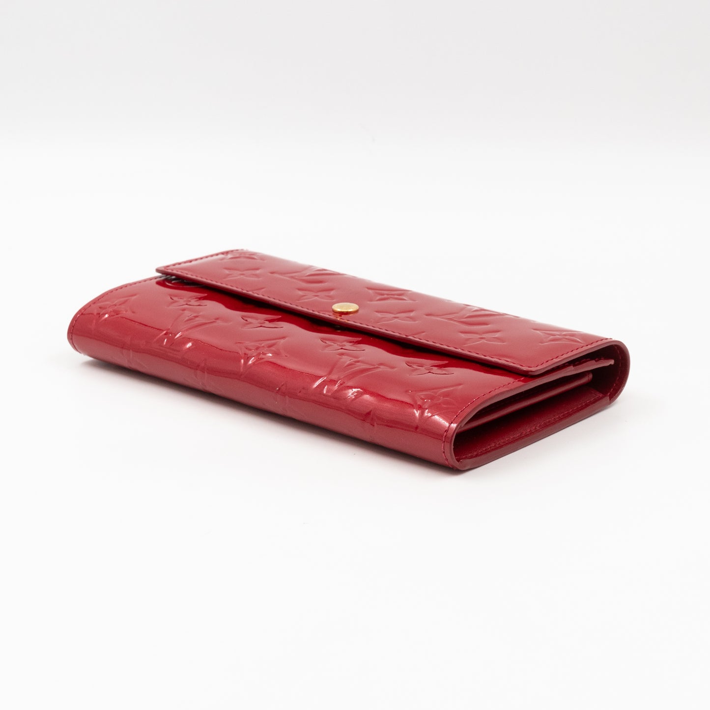 Sarah Wallet Monogram Pomme d'Amour Vernis