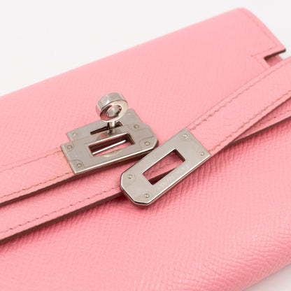 Kelly Depliant Medium Wallet Rose Contetti