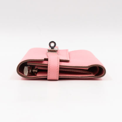 Kelly Depliant Medium Wallet Rose Contetti