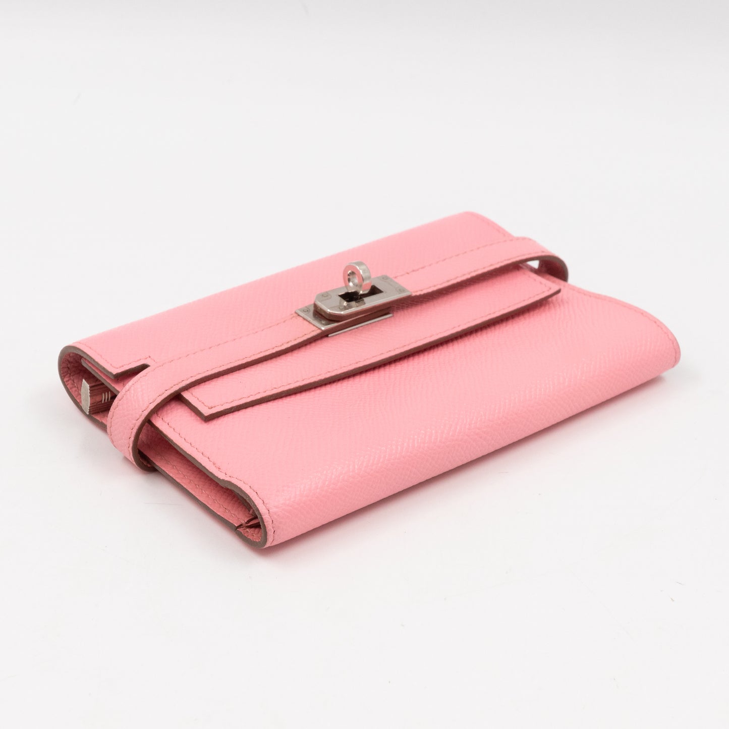 Kelly Depliant Medium Wallet Rose Contetti