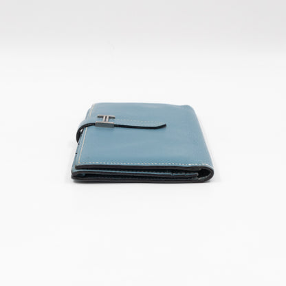 Bearn Wallet Bleu Jean Leather