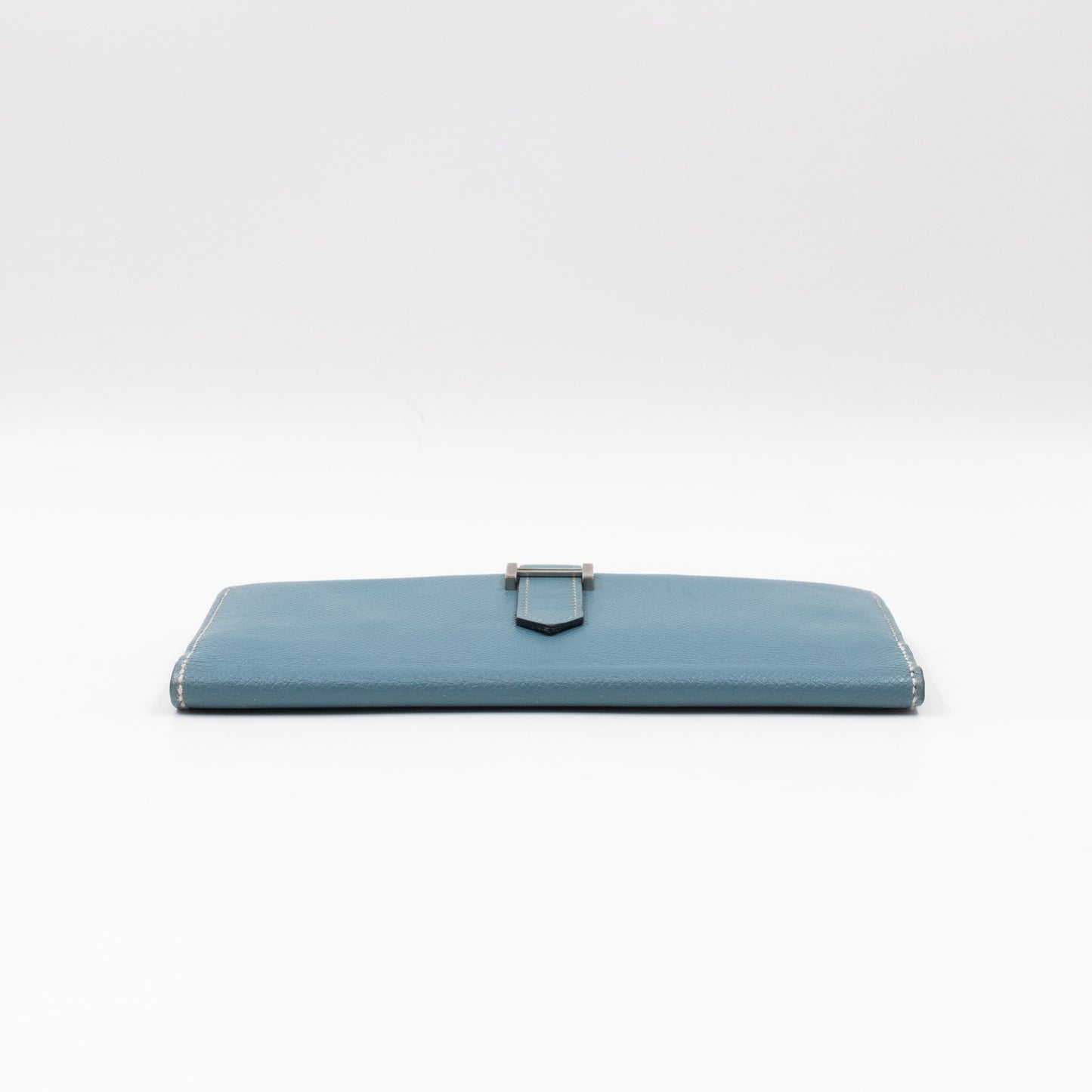 Bearn Wallet Bleu Jean Leather