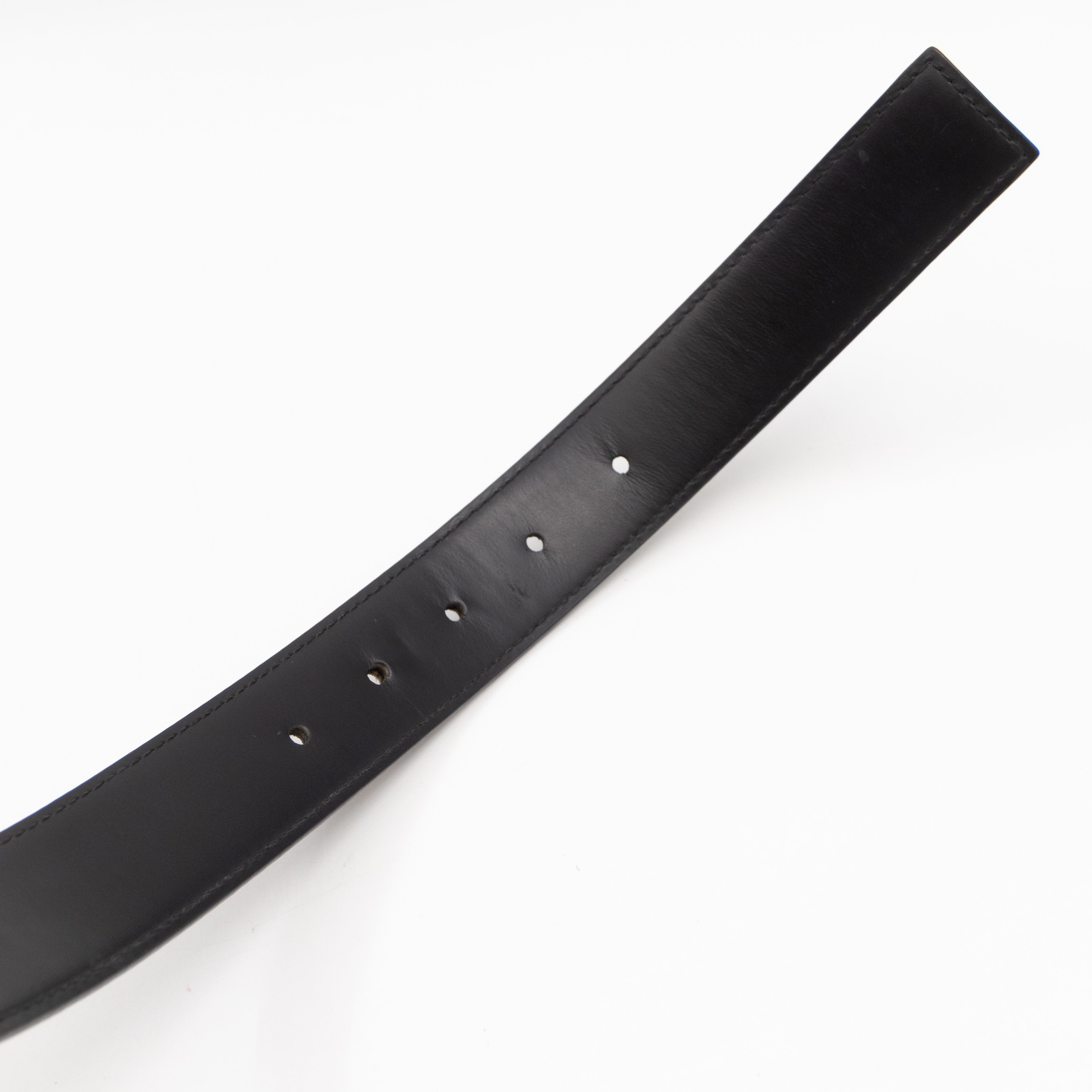 LV Cut Reversible Belt Multicolore Black Belt 80/32