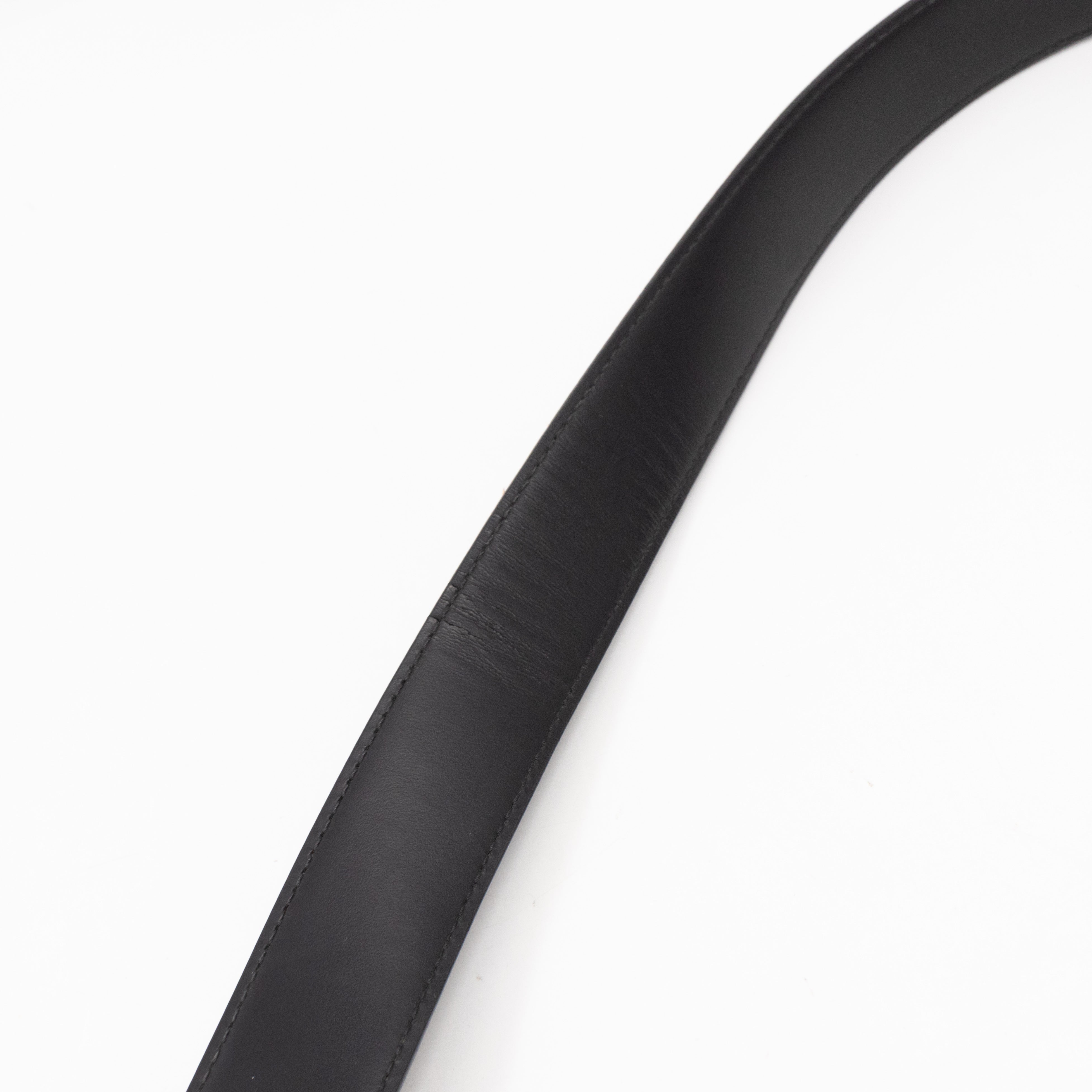 LV Cut Reversible Belt Multicolore Black Belt 80/32