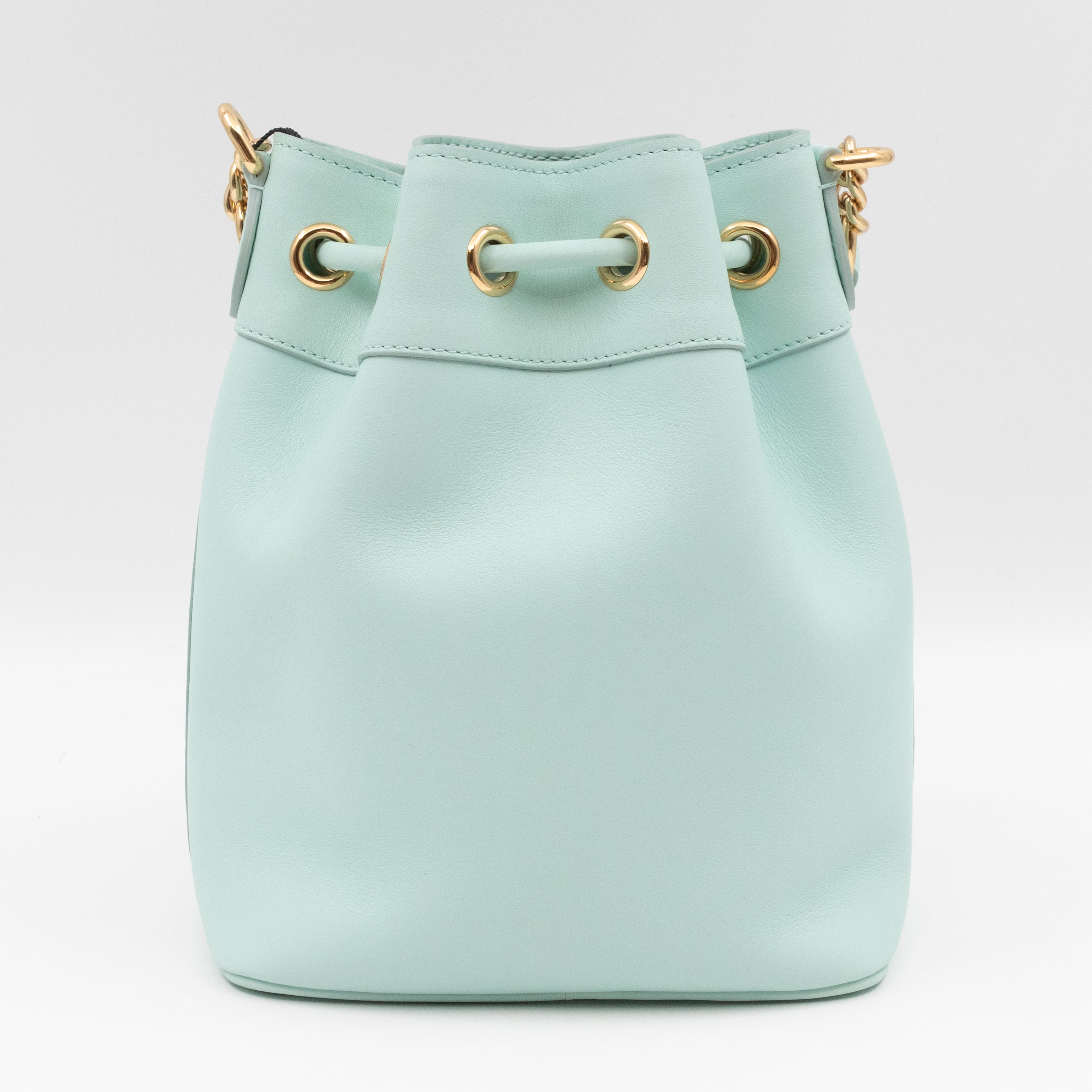 DG Bucket Bag Millennials Light Blue Leather