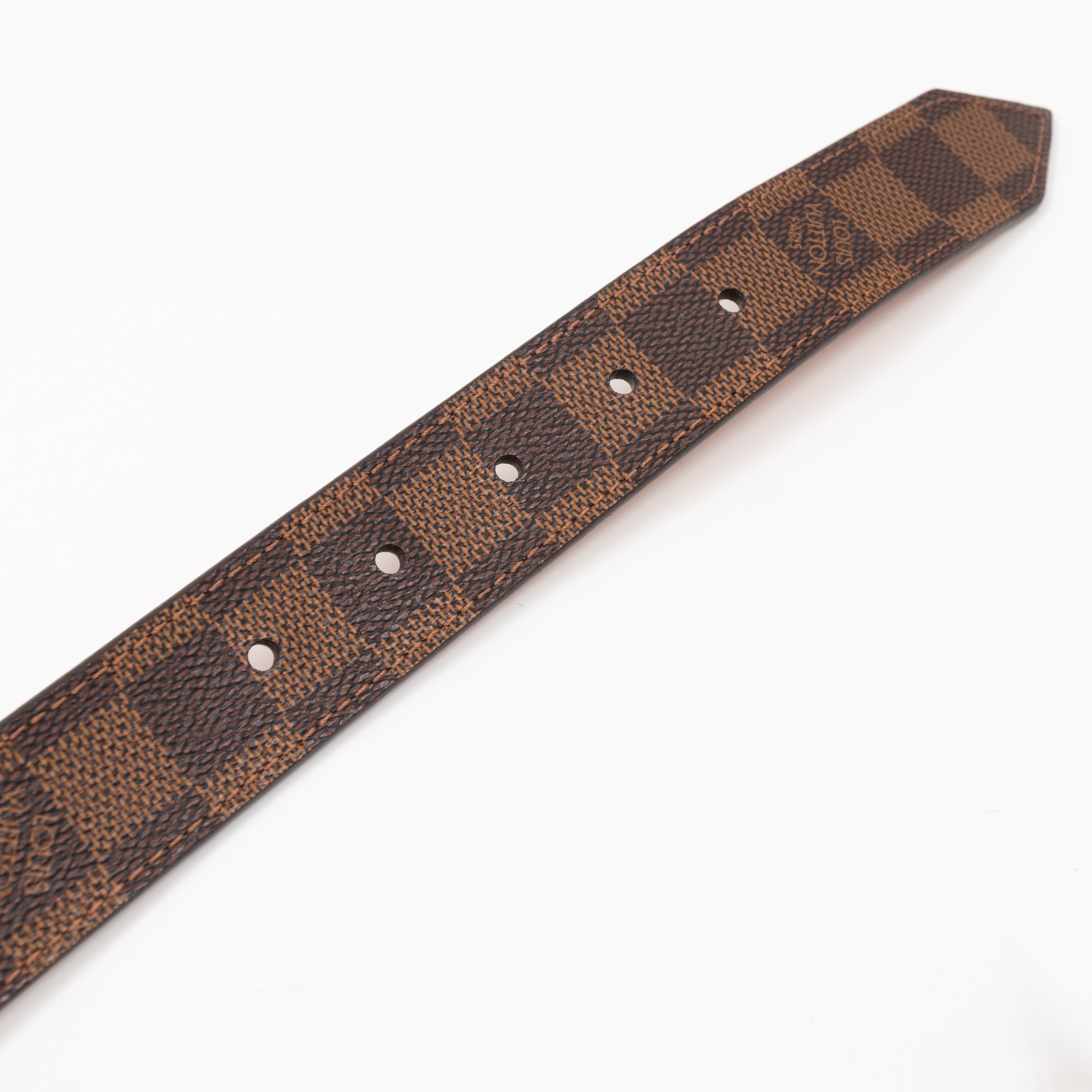 Essential V Damier Ebene 30mm Belt 85/34