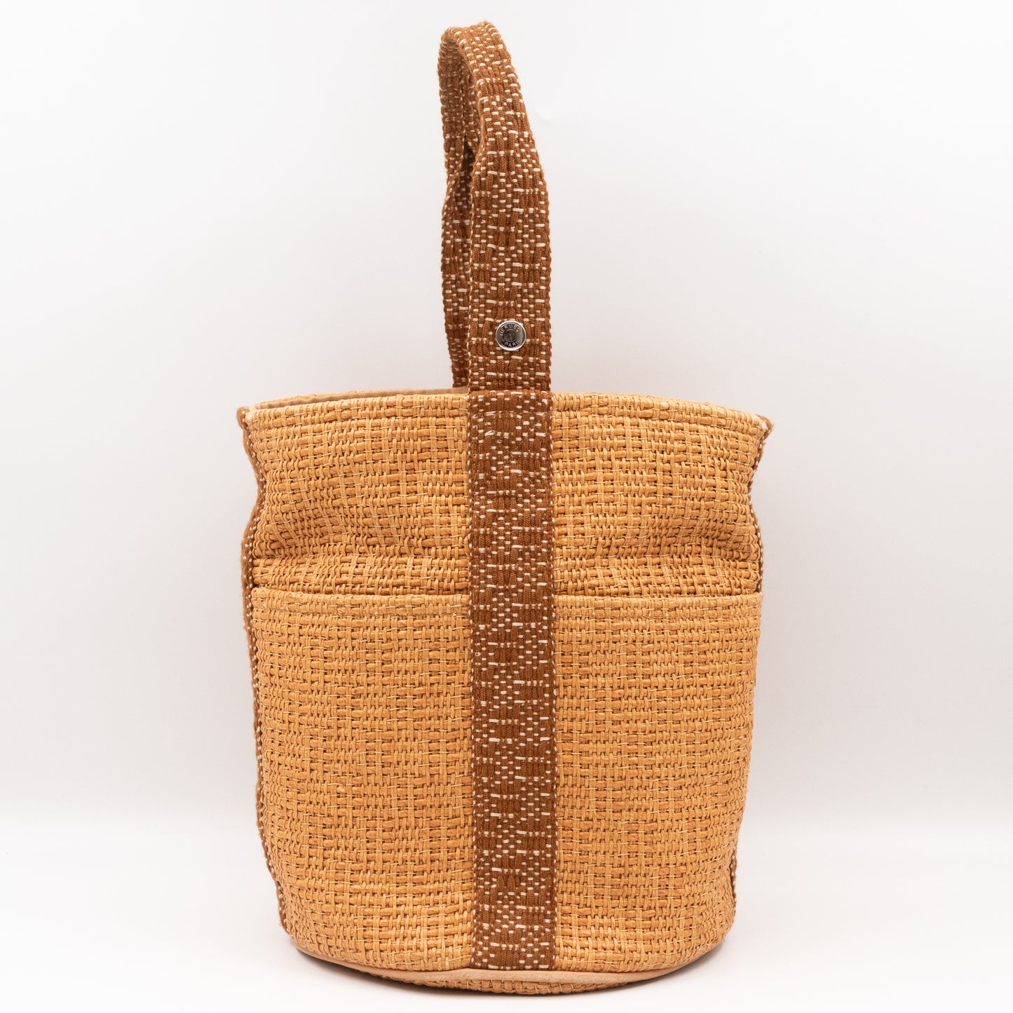 Saxo PM Tote Woven Straw