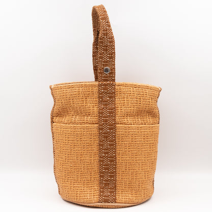 Saxo PM Tote Woven Straw