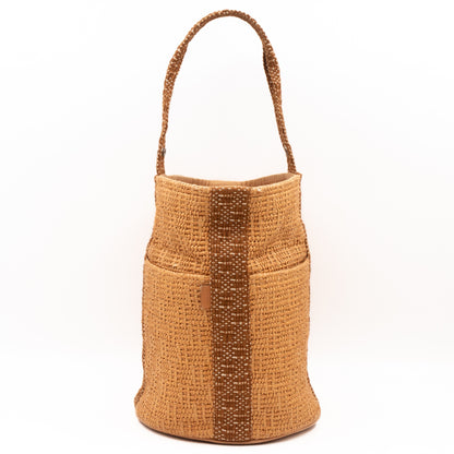 Saxo PM Tote Woven Straw