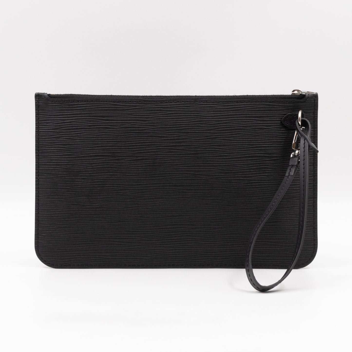 Neverfull Pochette Black Epi Leather