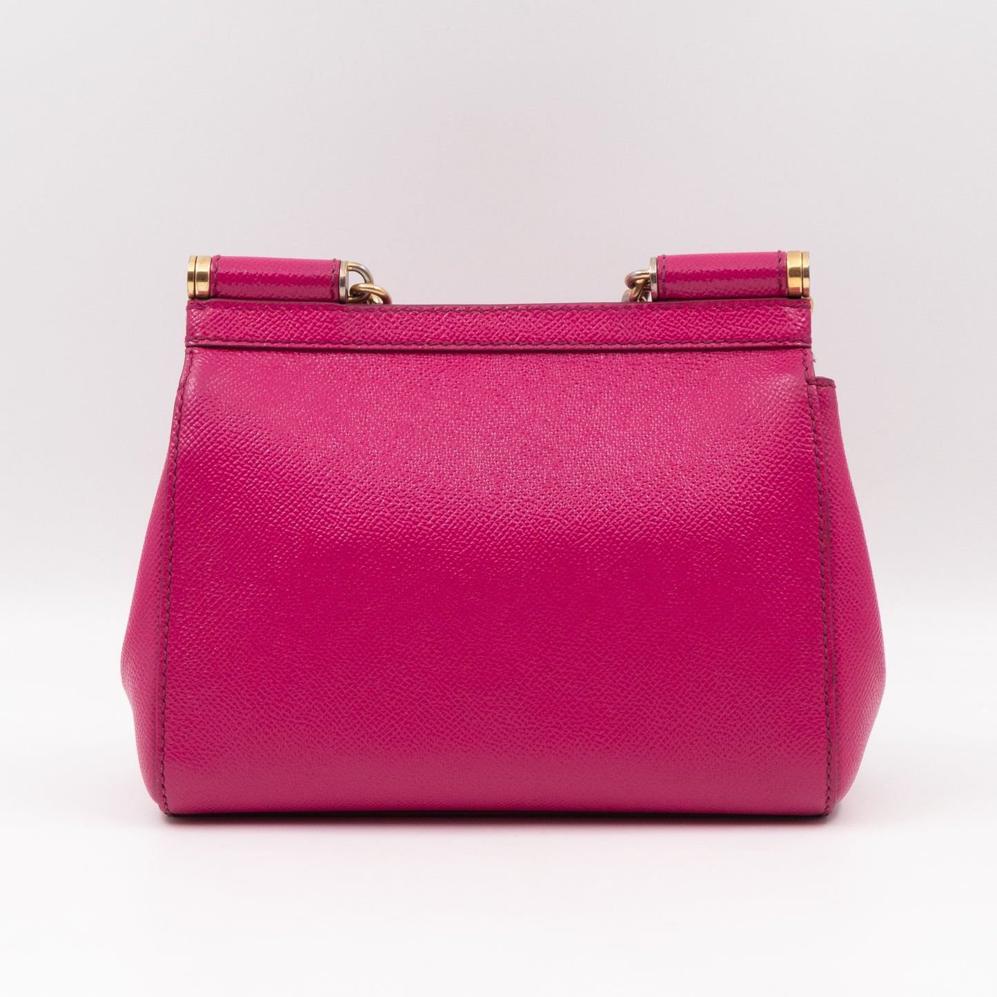 Sicily Mini Pink Dauphine Leather