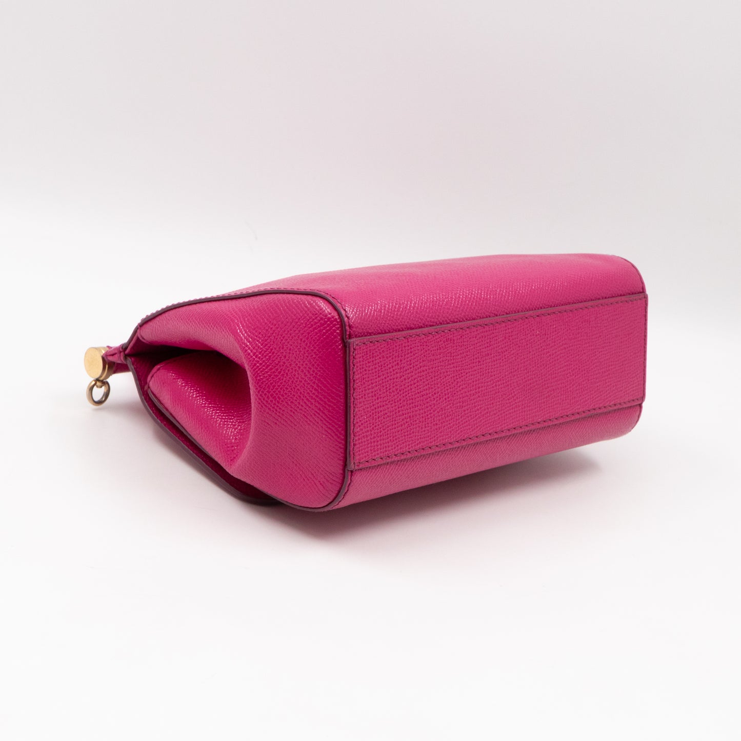 Sicily Mini Pink Dauphine Leather