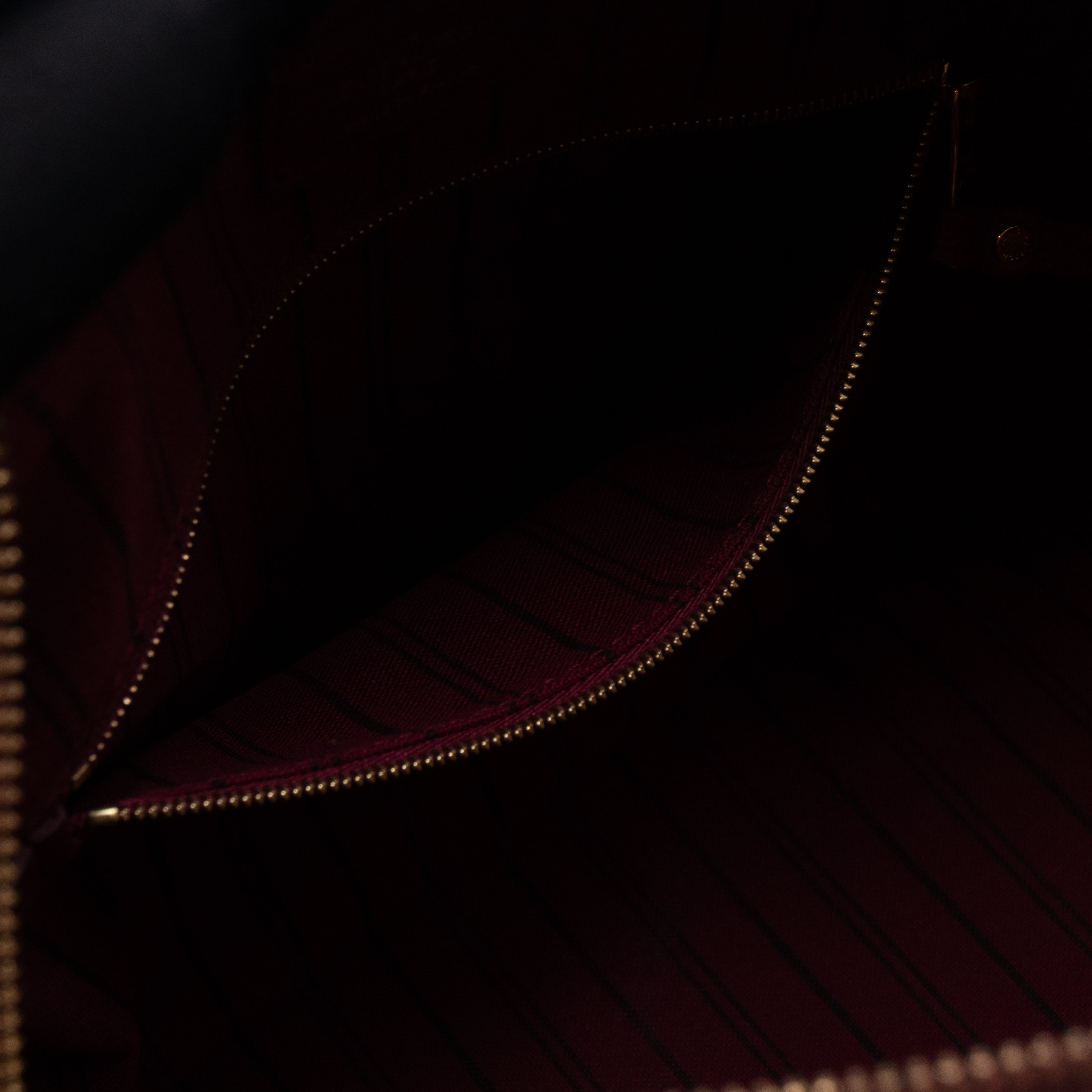 Speedy 25 Bandouliere Monogram Empreinte Burgundy Gold