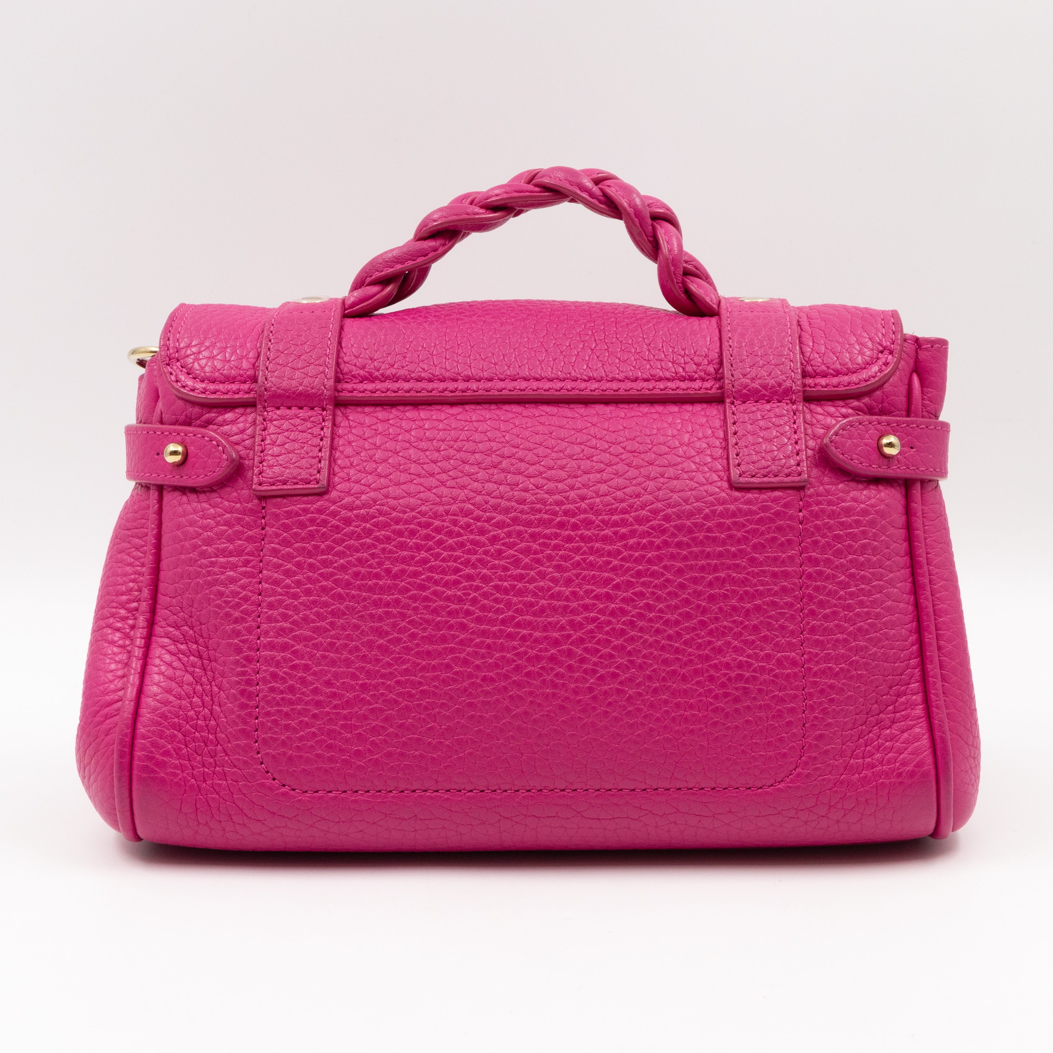 Mini Alexa Mulberry Pink Leather