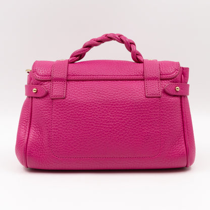 Mini Alexa Mulberry Pink Leather