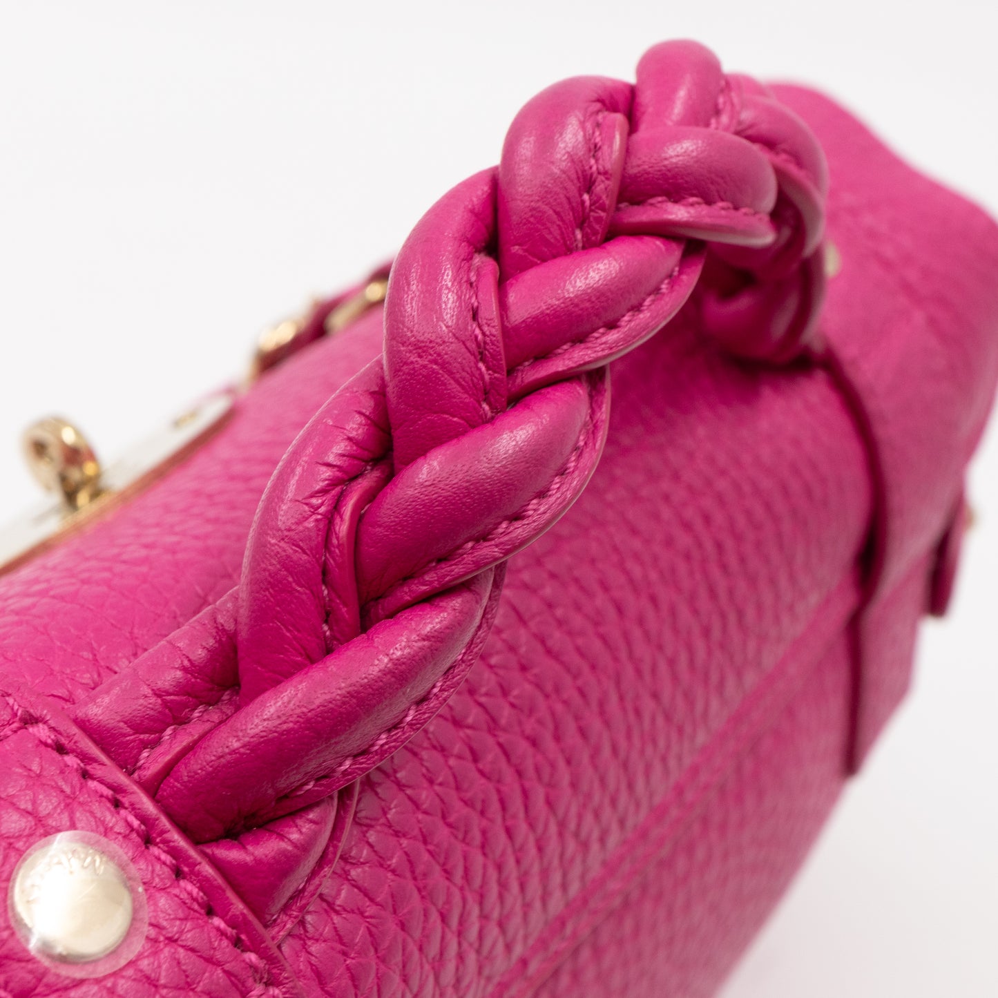 Mini Alexa Mulberry Pink Leather